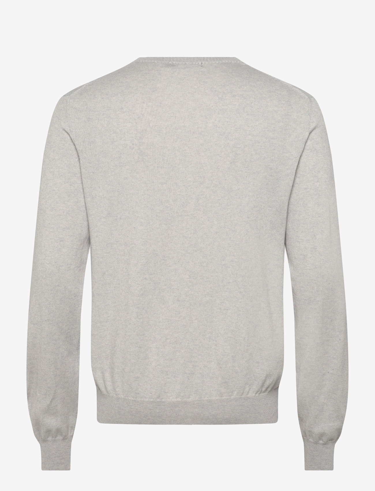 Oscar Jacobson - Valter Roundneck - rund hals - grey melange - 1