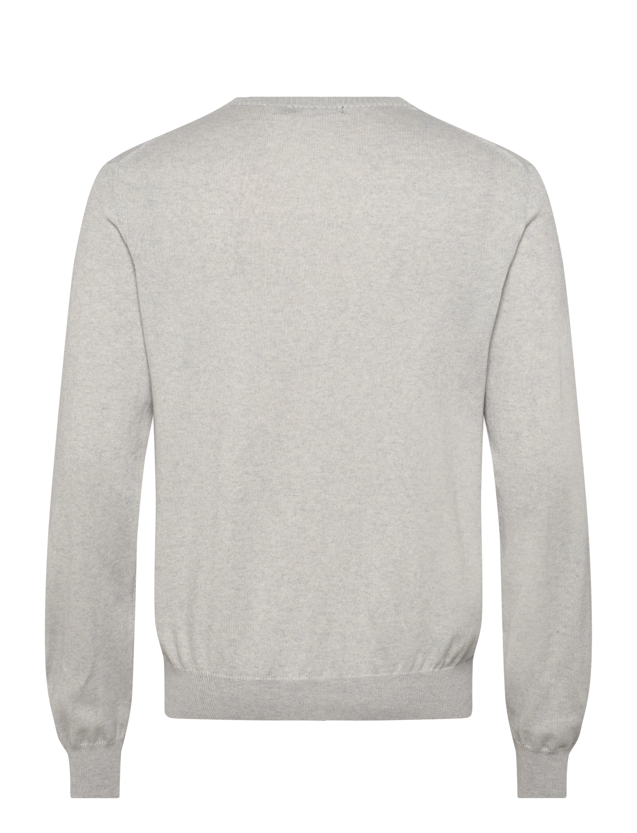 Oscar Jacobson - Valter Roundneck - rundhals - grey melange - 1