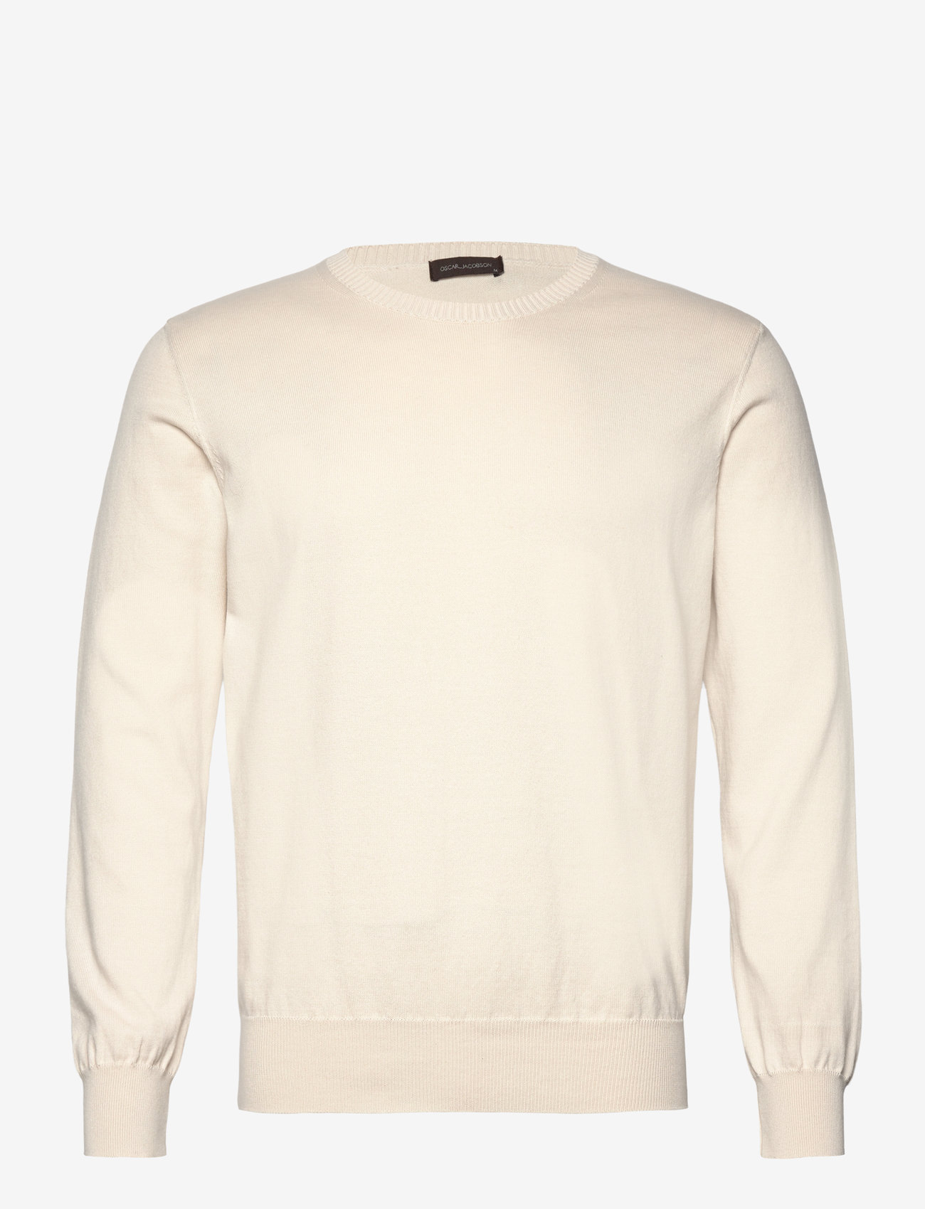 Oscar Jacobson - Valter Roundneck - creme white - 0