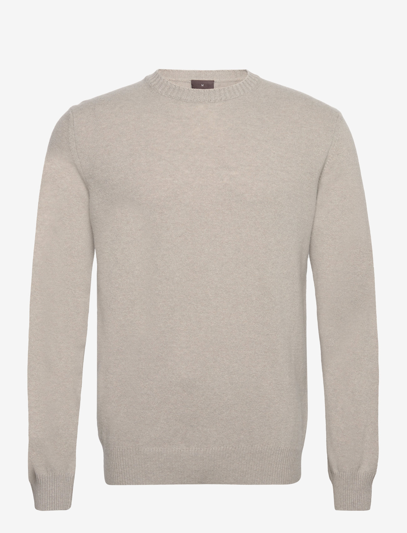 Oscar Jacobson - Valter Roundneck - rund hals - brick beige - 0
