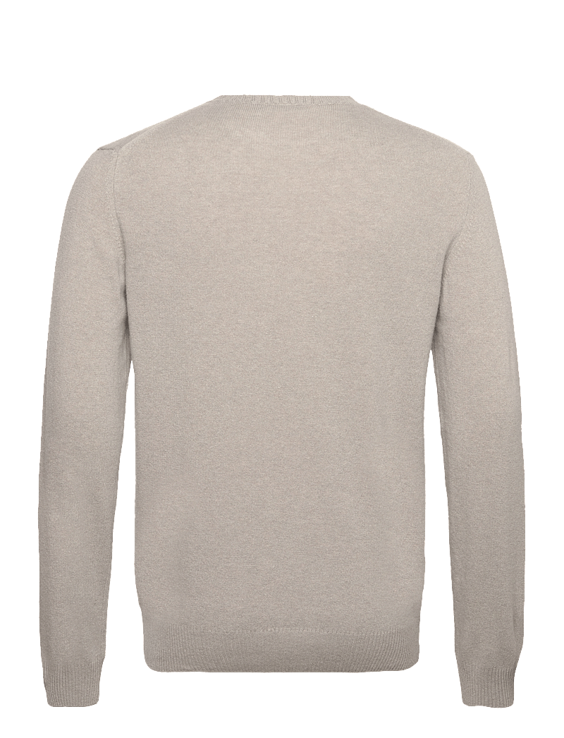 Oscar Jacobson - Valter Roundneck - rund hals - brick beige - 1