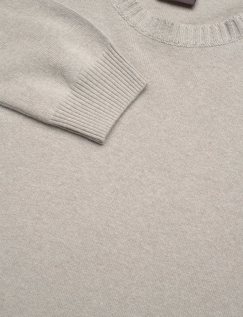 Oscar Jacobson - Valter Roundneck - rund hals - brick beige - 2