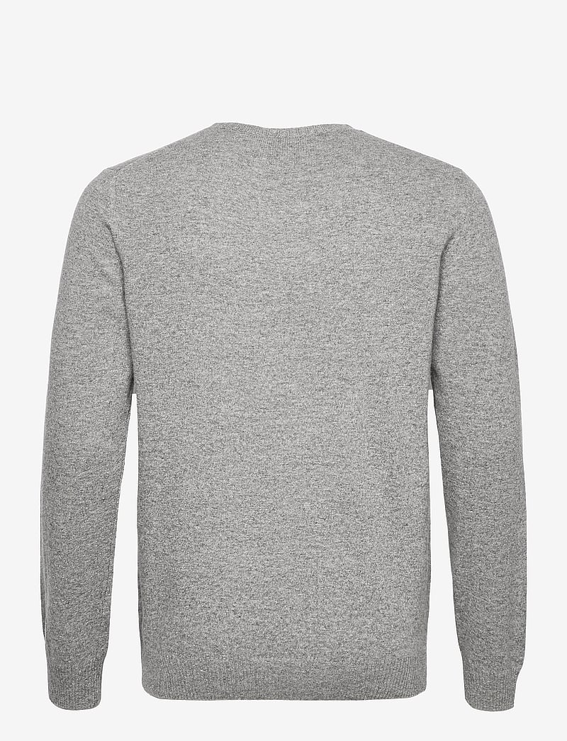 Oscar Jacobson - Valter Roundneck - rundhals - grey melange - 1