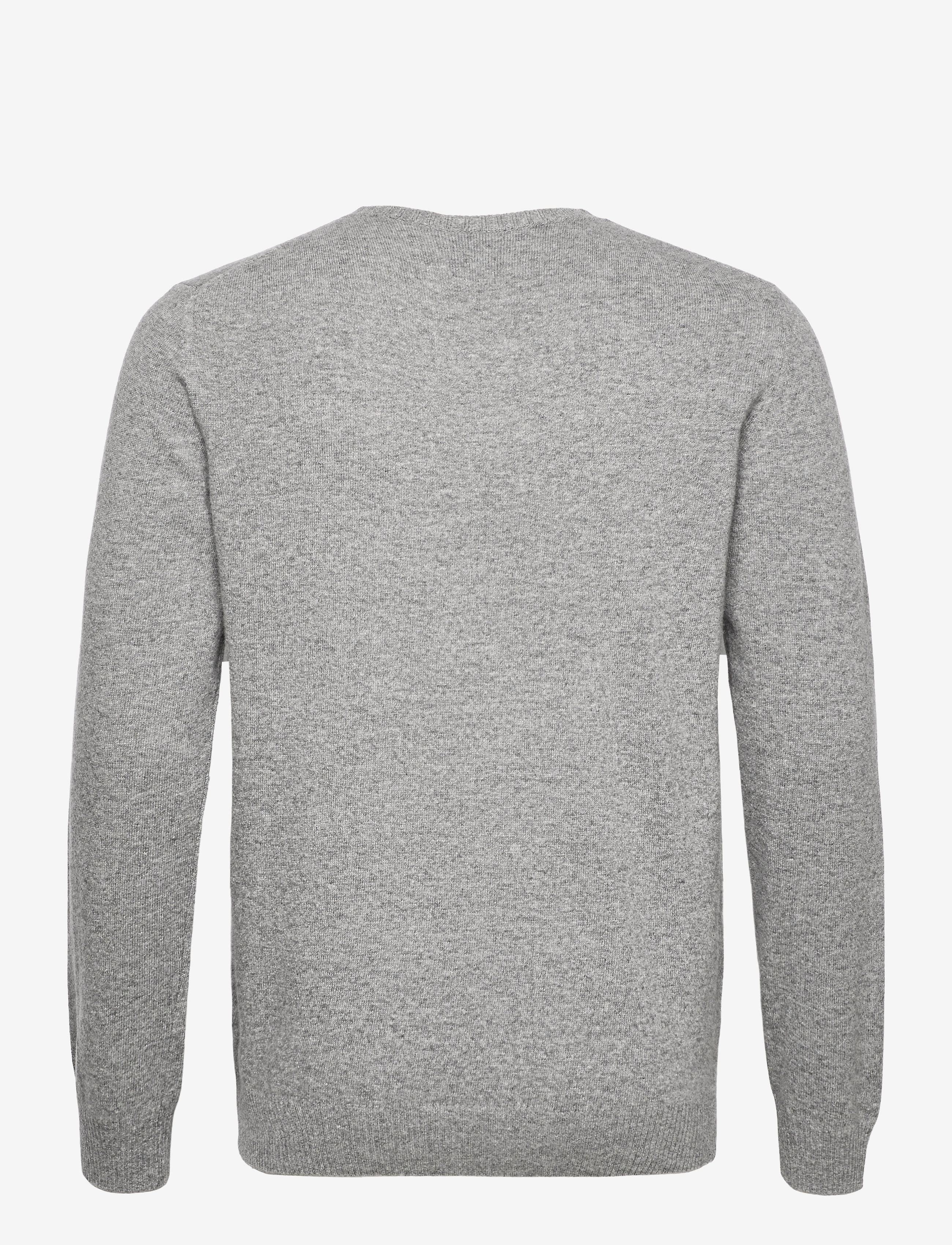 Oscar Jacobson - Valter Roundneck - rundhals - grey melange - 1