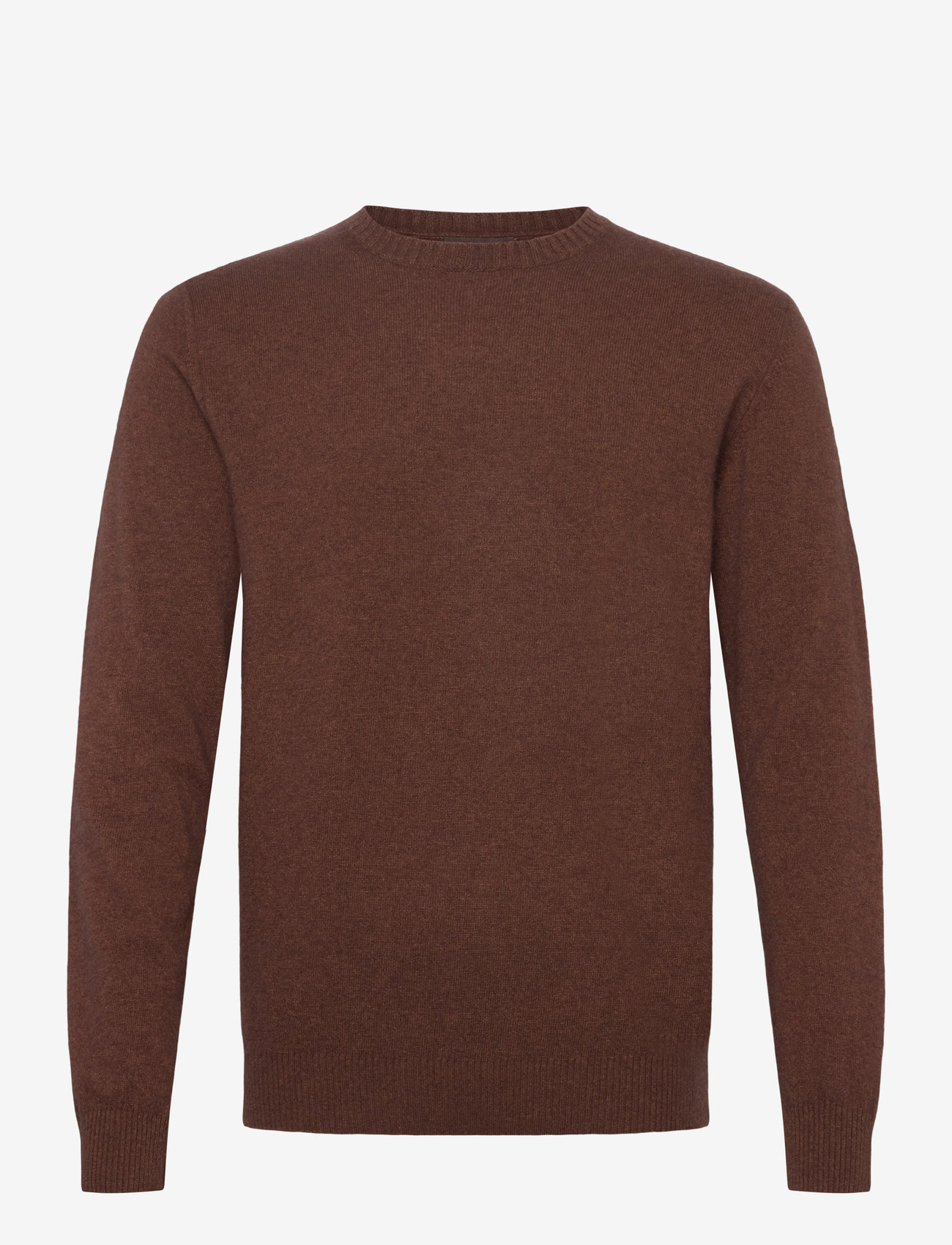 Oscar Jacobson - Valter Roundneck - rund hals - mud brown - 0