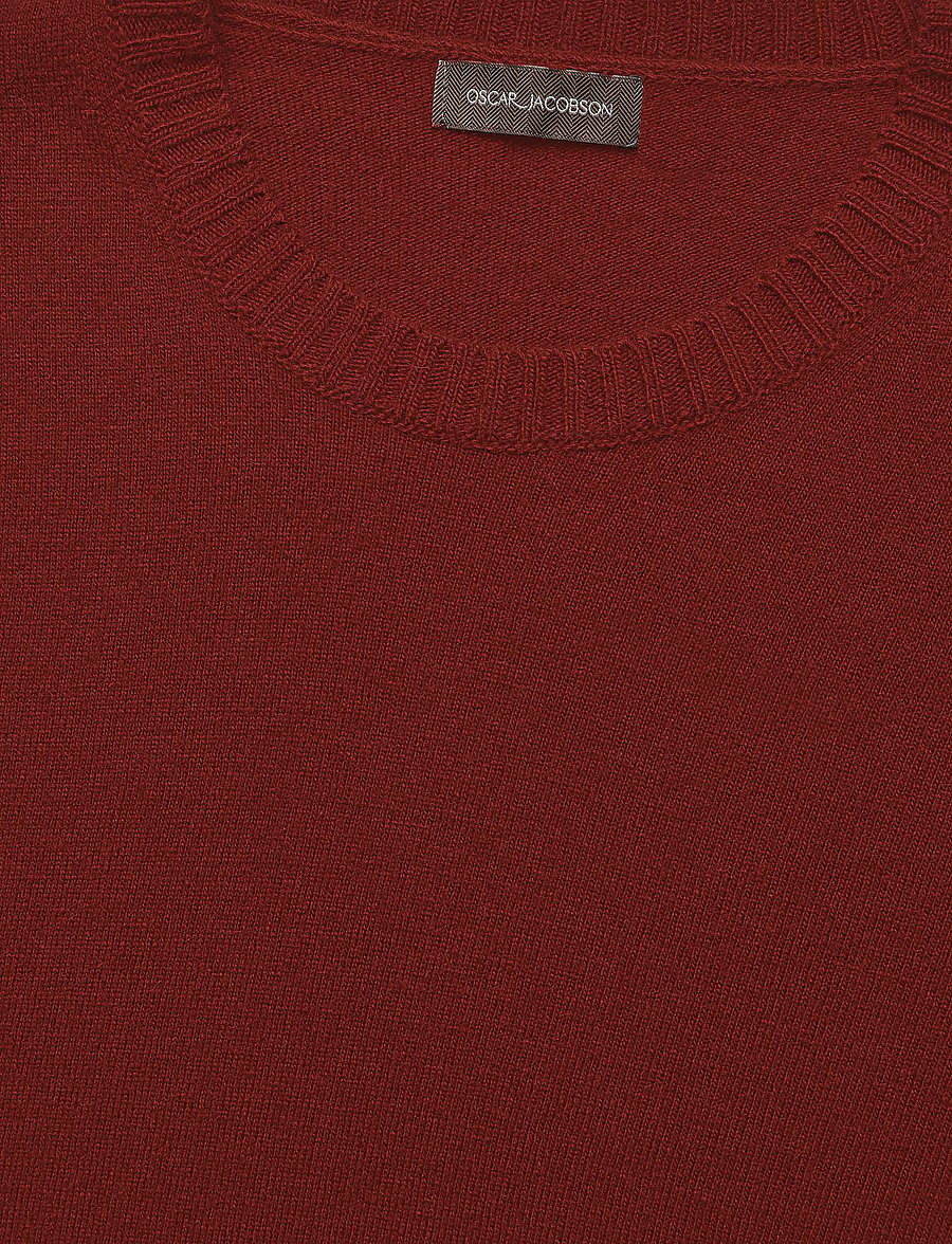 Oscar Jacobson - Valter Roundneck - round necks - orange rust - 2