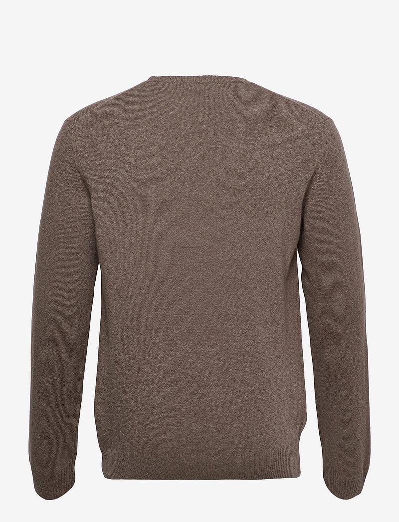 Oscar Jacobson - Valter Roundneck - rundhalsad - walnut beige - 1