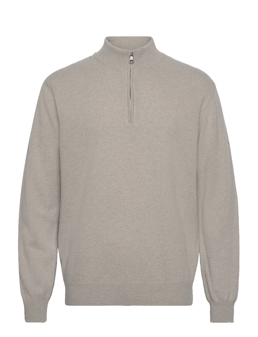 Oscar Jacobson - Patton Half Zip - half zip-trøjer - brick beige - 0