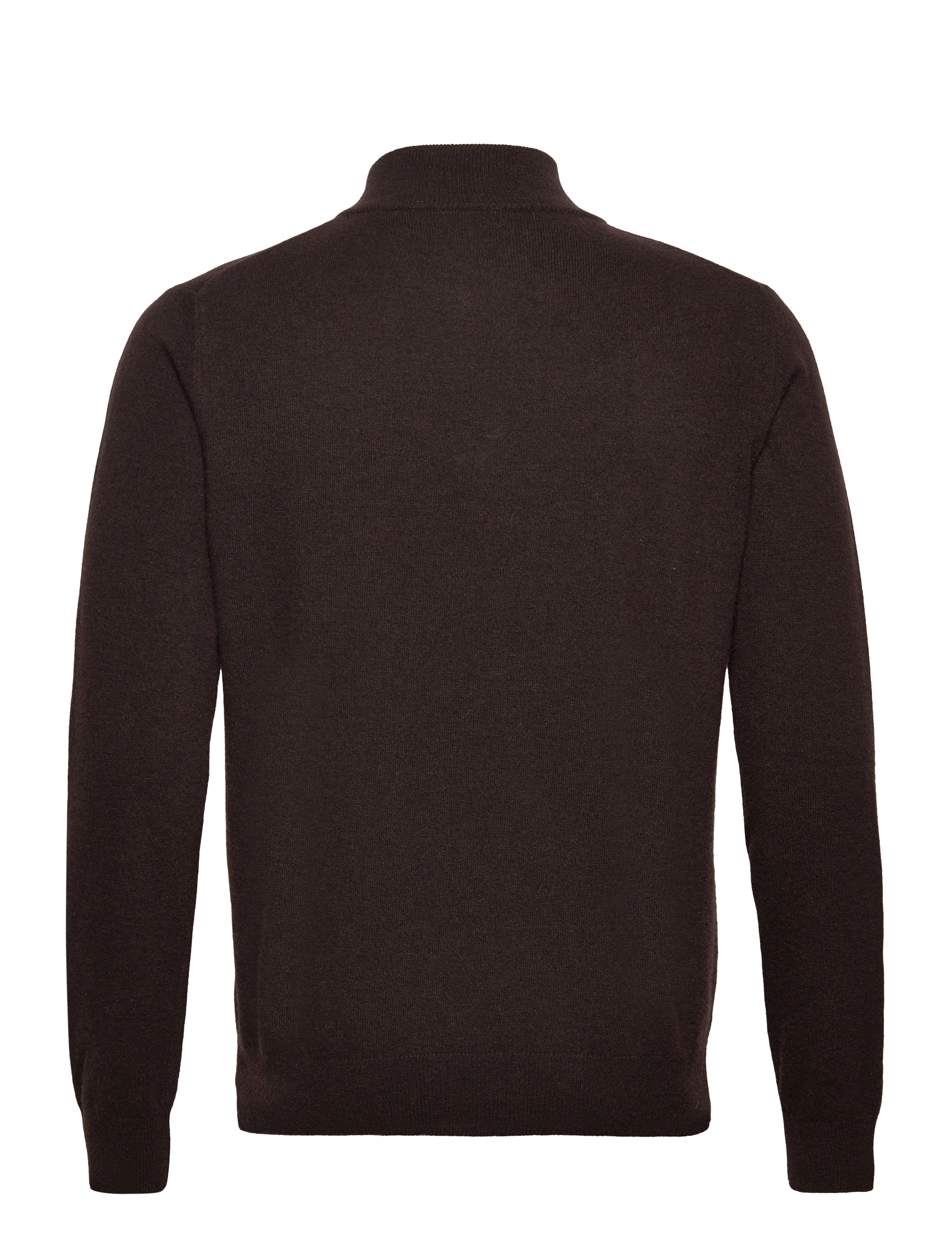 Oscar Jacobson - Patton Half Zip - megzti drabužiai - brown flannel - 1
