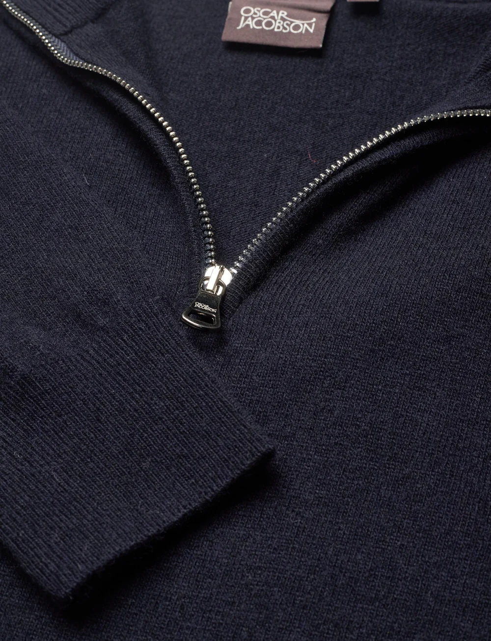 Oscar Jacobson - Patton Half Zip - half zip-tröjor - navy - 2