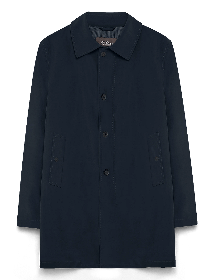 Oscar Jacobson - Johnsson Coat - tunna kappor - navy - 1