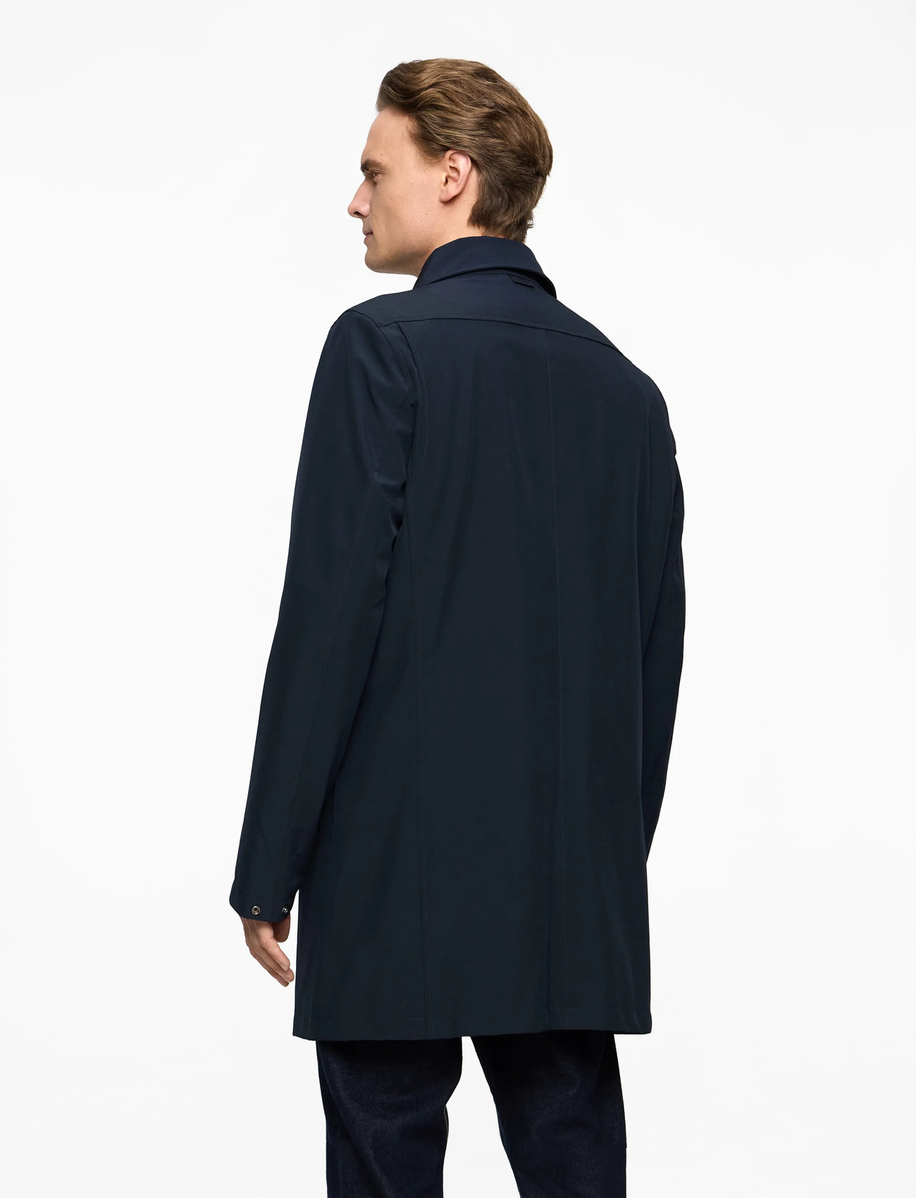 Oscar Jacobson - Johnsson Coat - tunna kappor - navy - 4