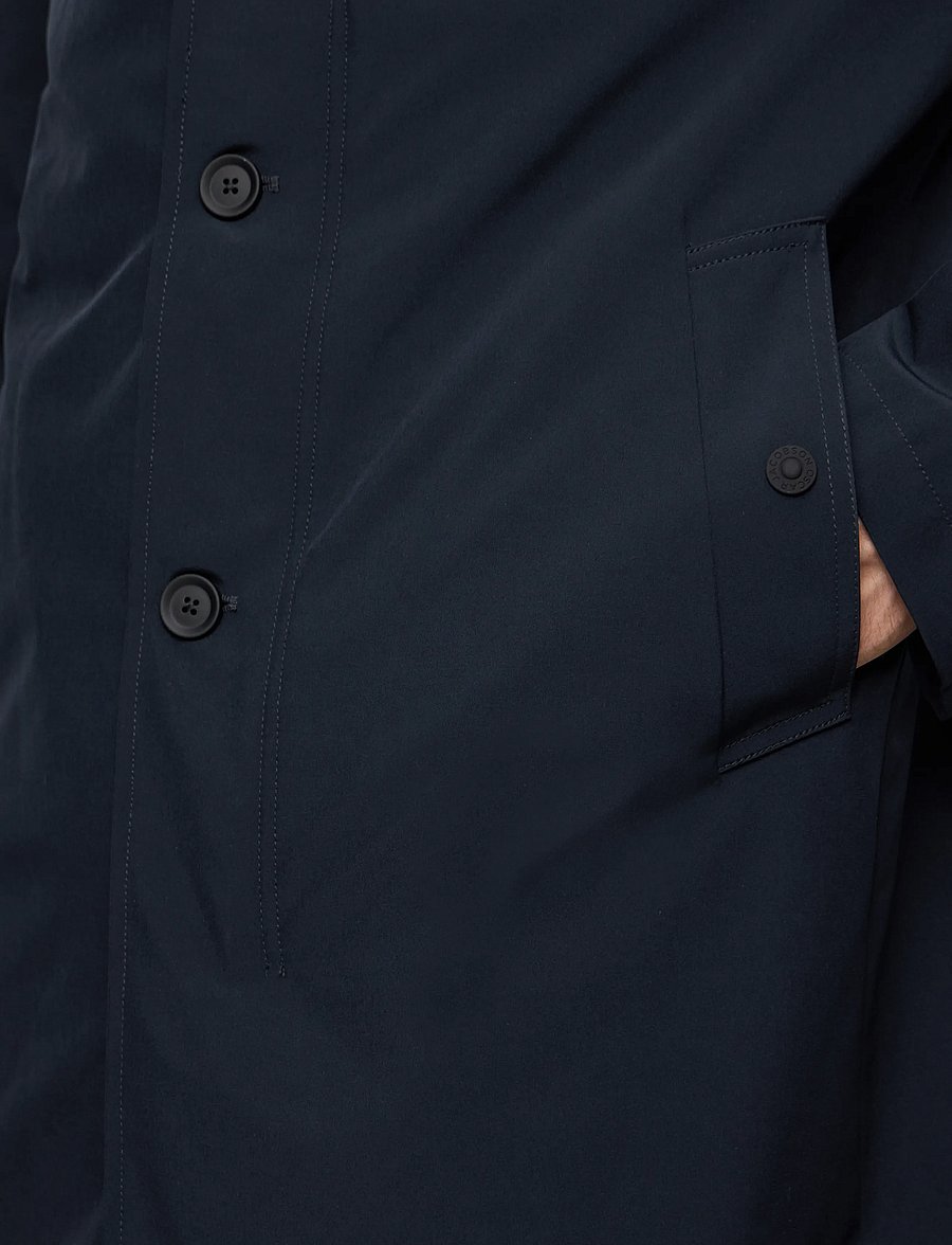 Oscar Jacobson - Johnsson Coat - tunna kappor - navy - 5