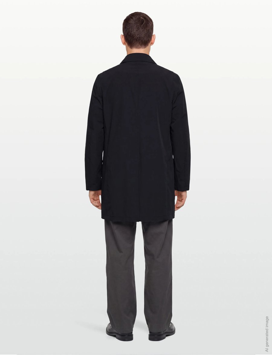 Oscar Jacobson - Car Coat - Õhukesed mantlid - navy - 4