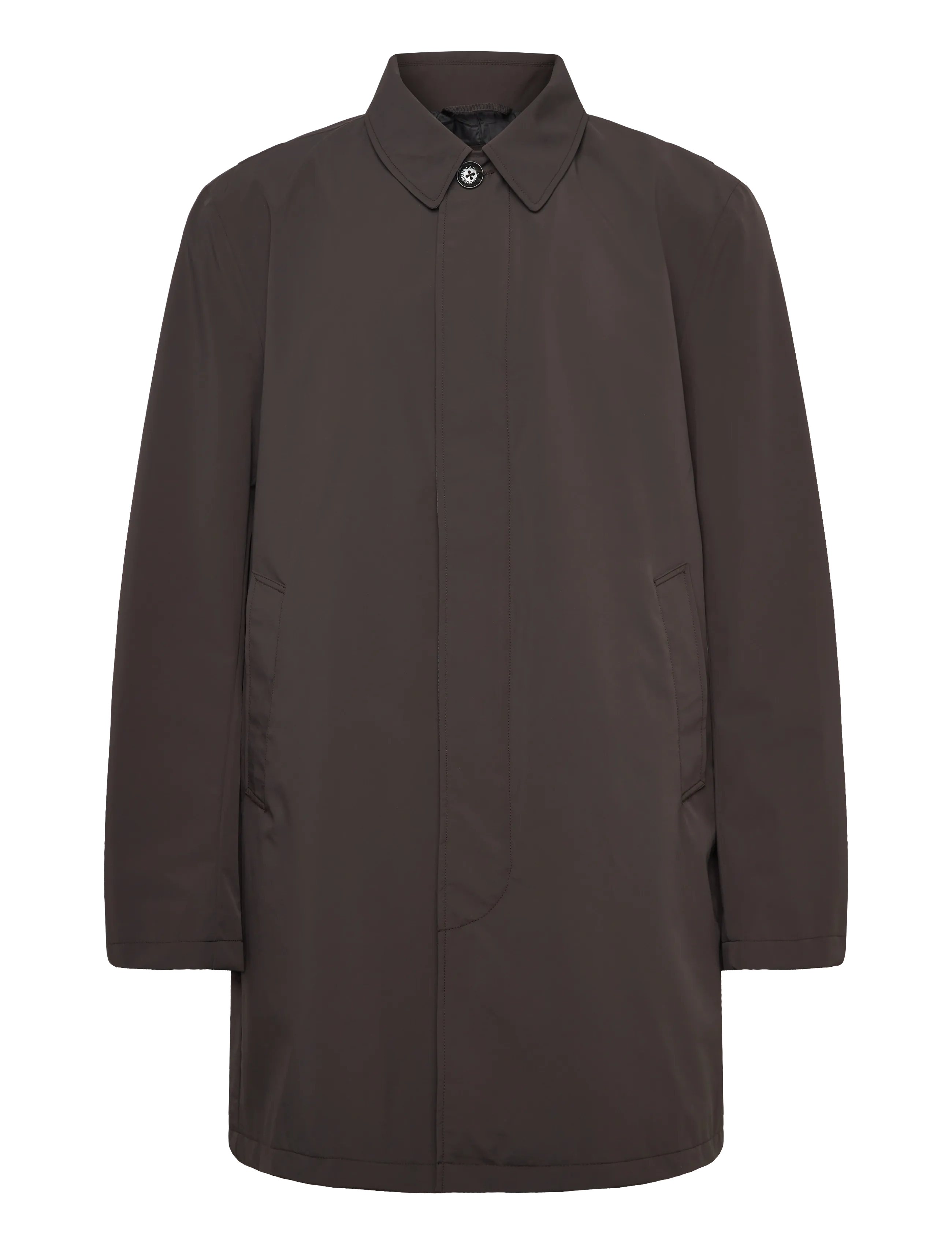 Oscar Jacobson Car Coat - Tunna kappor - TERRA BROWN / brown