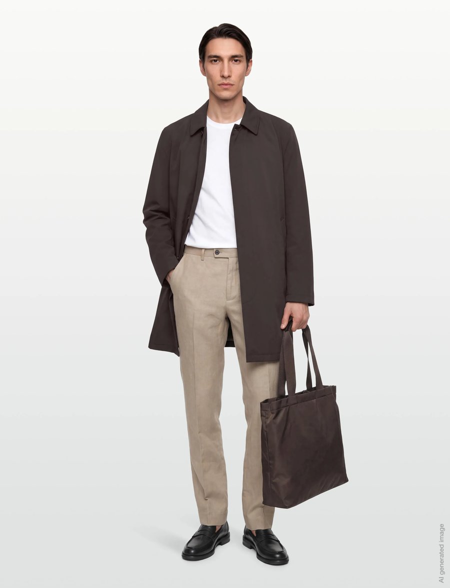 Oscar Jacobson - Car Coat - lette frakker - terra brown - 0