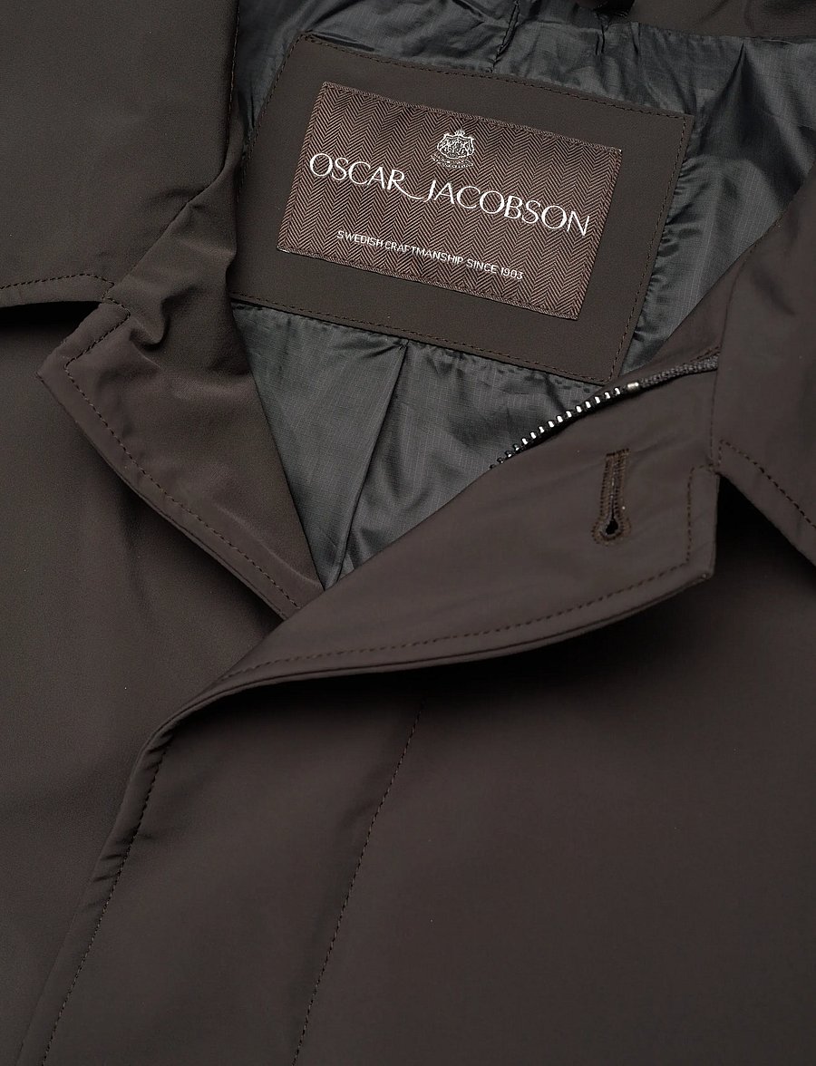 Oscar Jacobson - Car Coat - tunna kappor - terra brown - 2