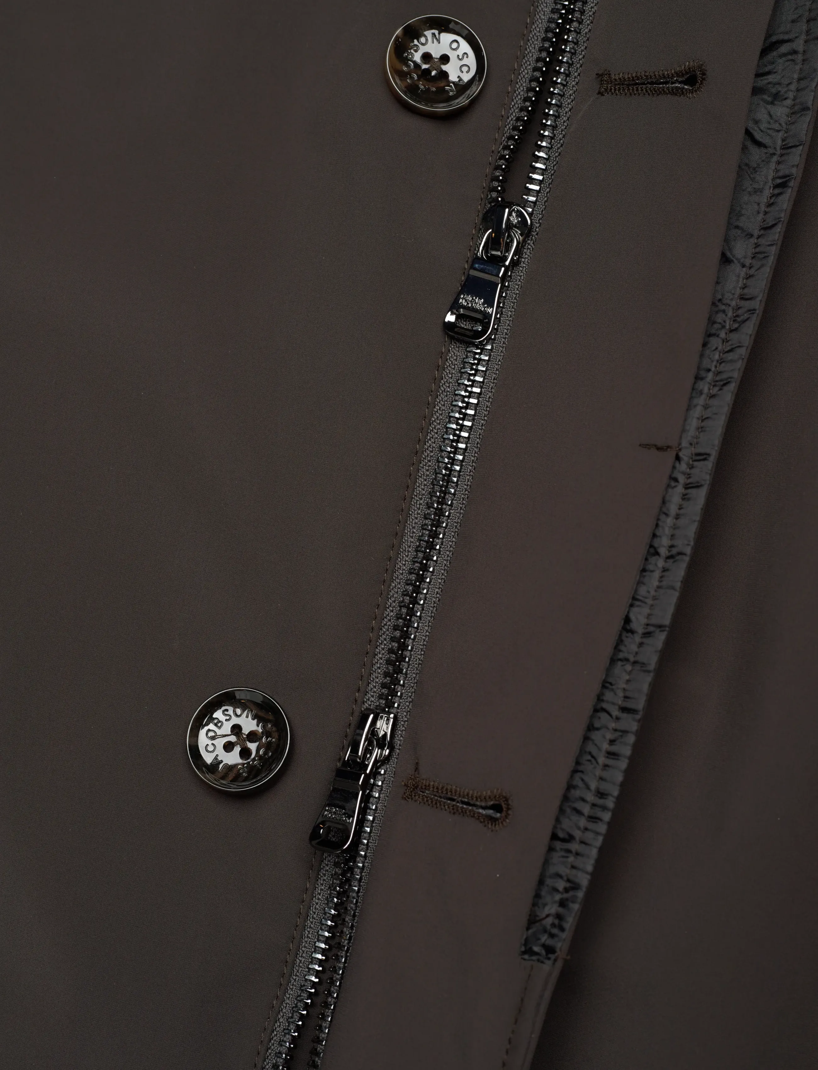 Oscar Jacobson - Car Coat - tunna kappor - terra brown - 4