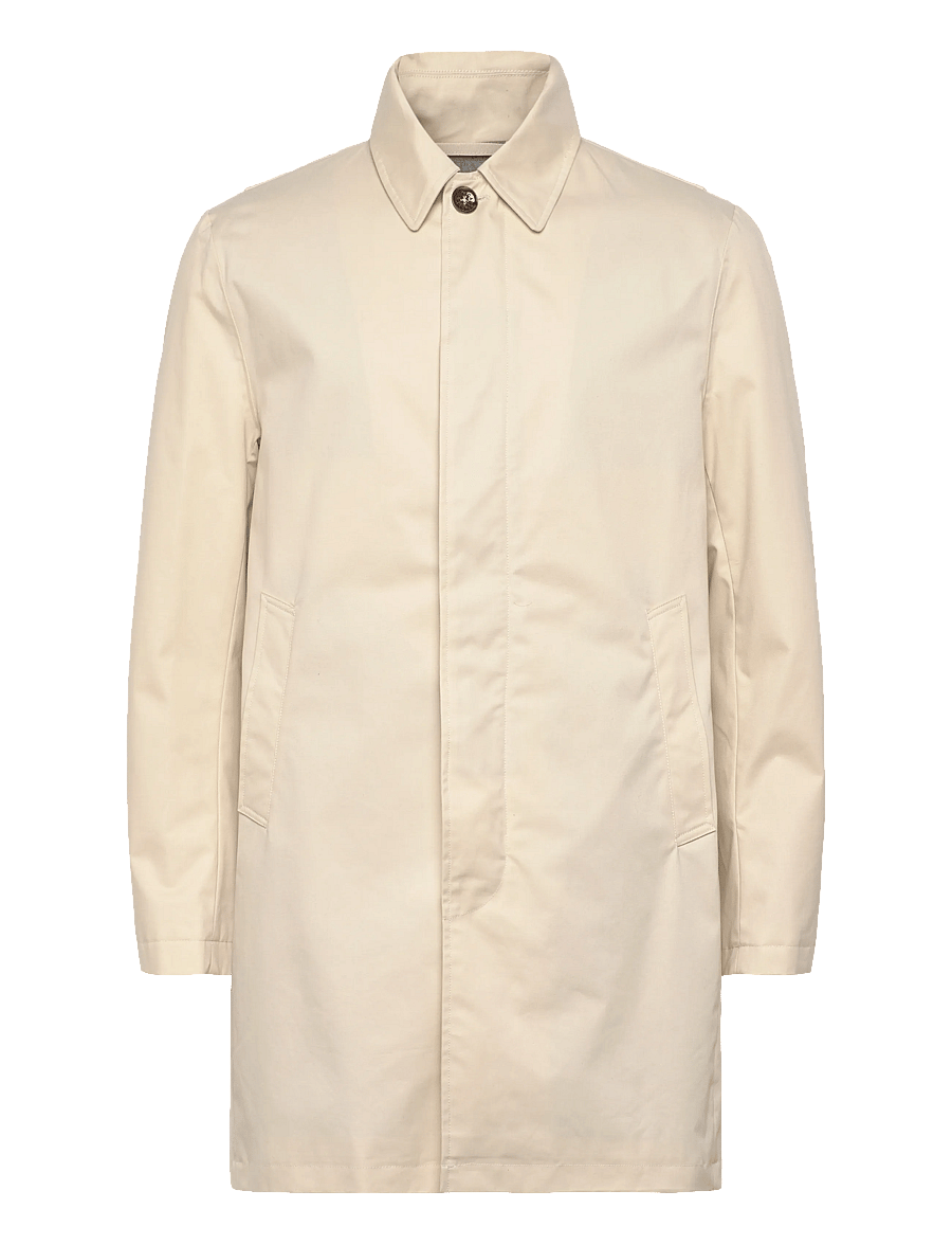 Oscar Jacobson - Car Coat - light coats - vintage white - 1