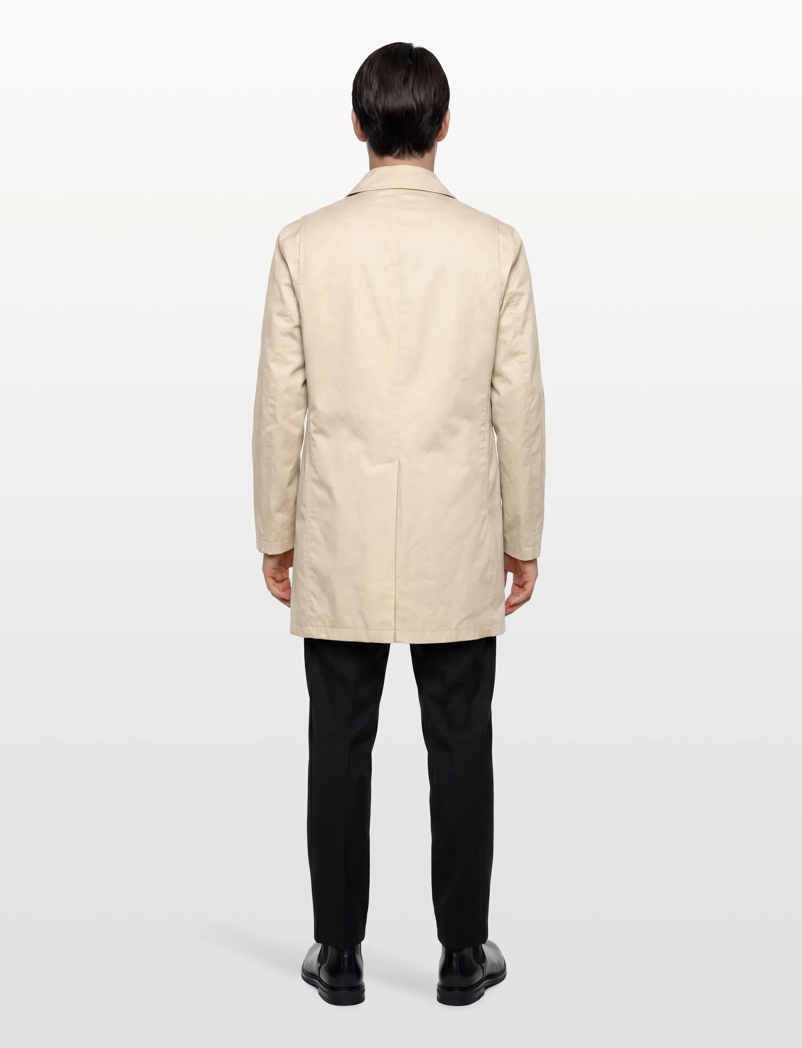 Oscar Jacobson - Car Coat - tunna kappor - vintage white - 4