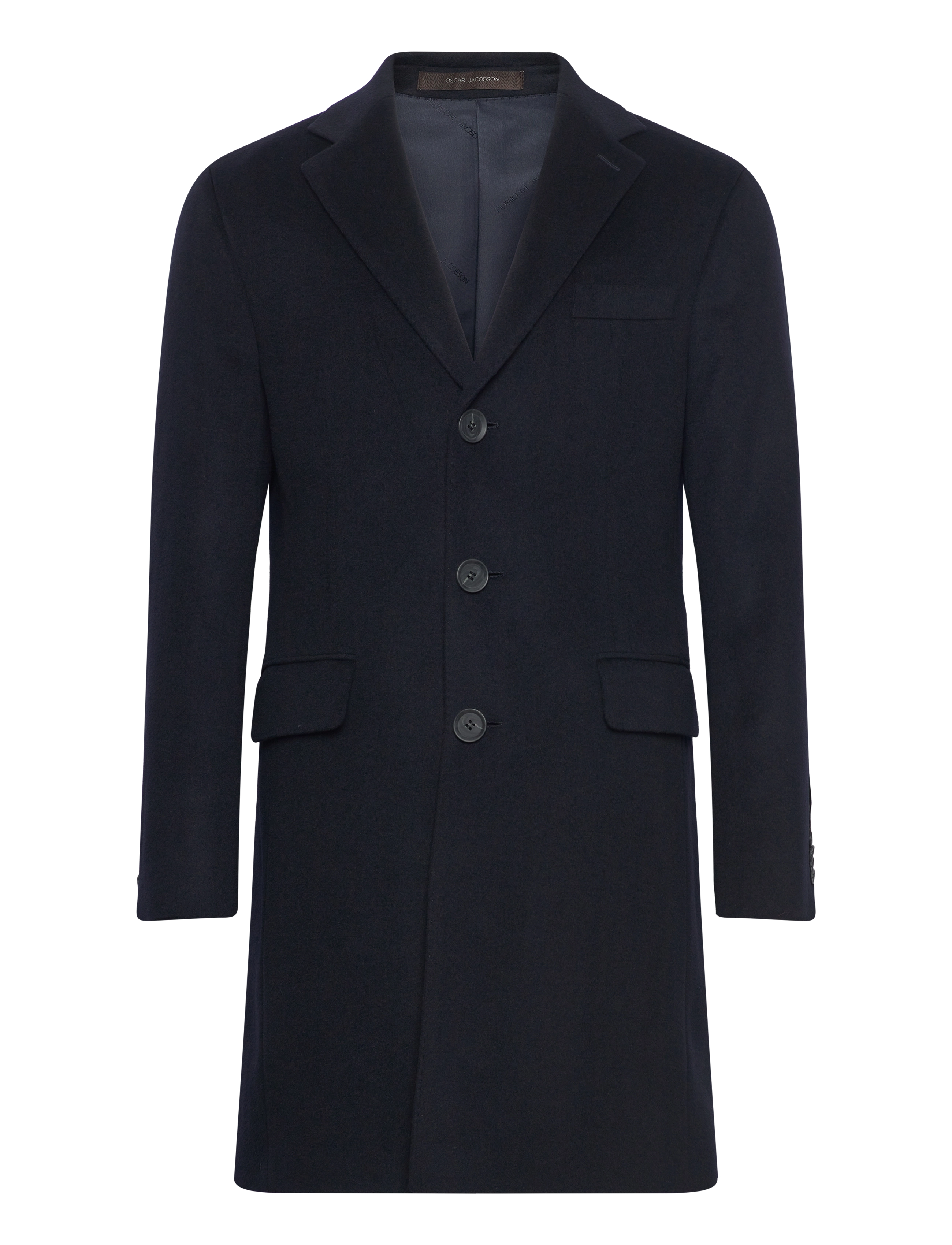 Oscar Jacobson Sylar Coat - Frakker - NAVY / navy