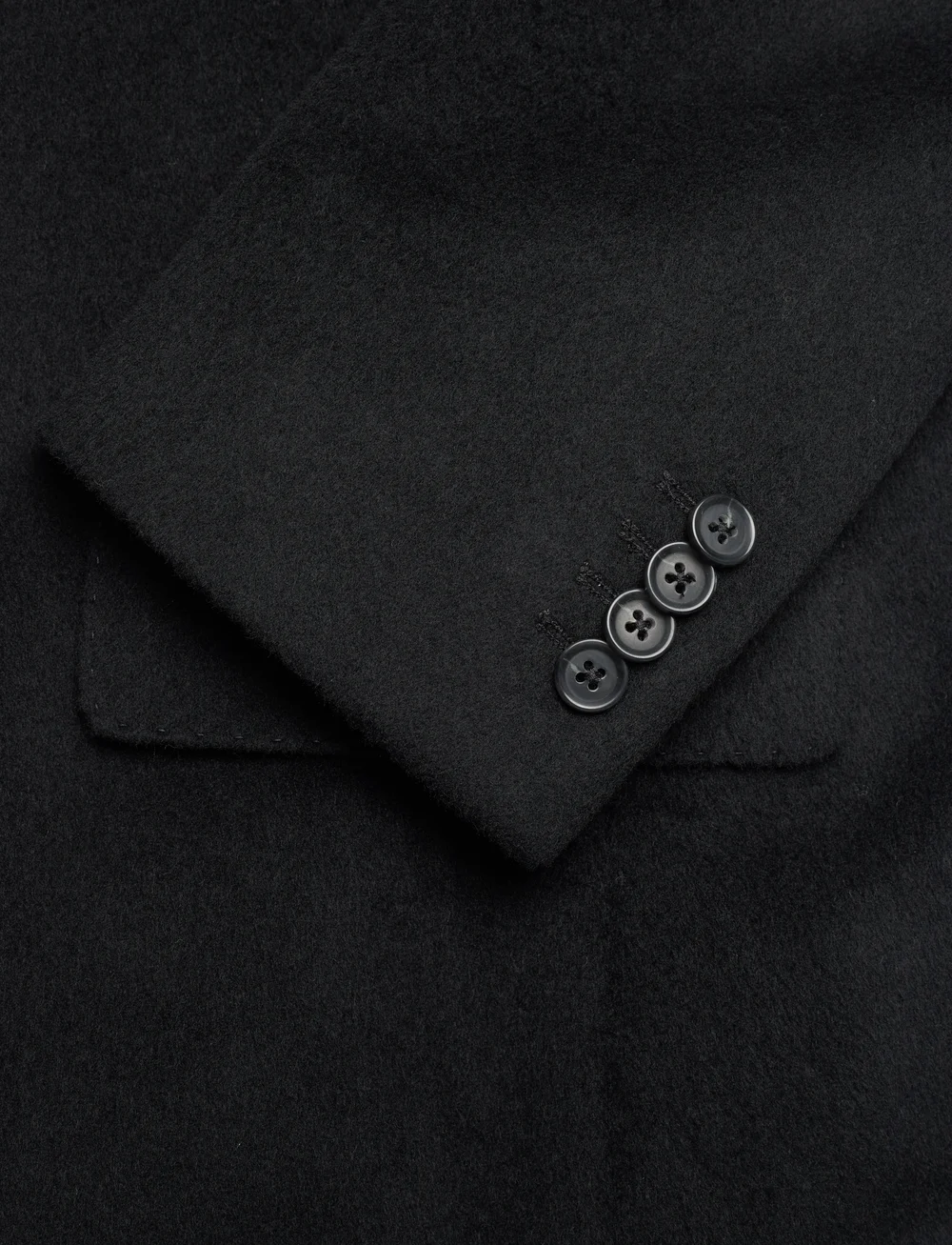 Oscar Jacobson - Silvain DB Coat - talvejoped - black - 3