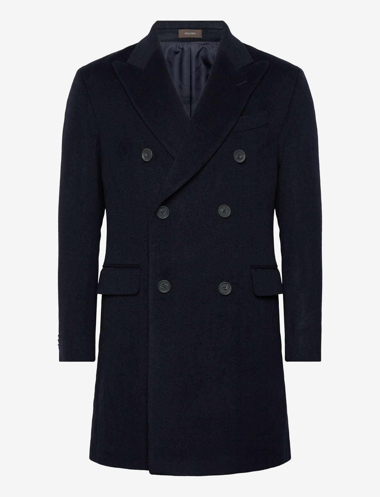 Oscar Jacobson - Silvain DB Coat - navy - 0