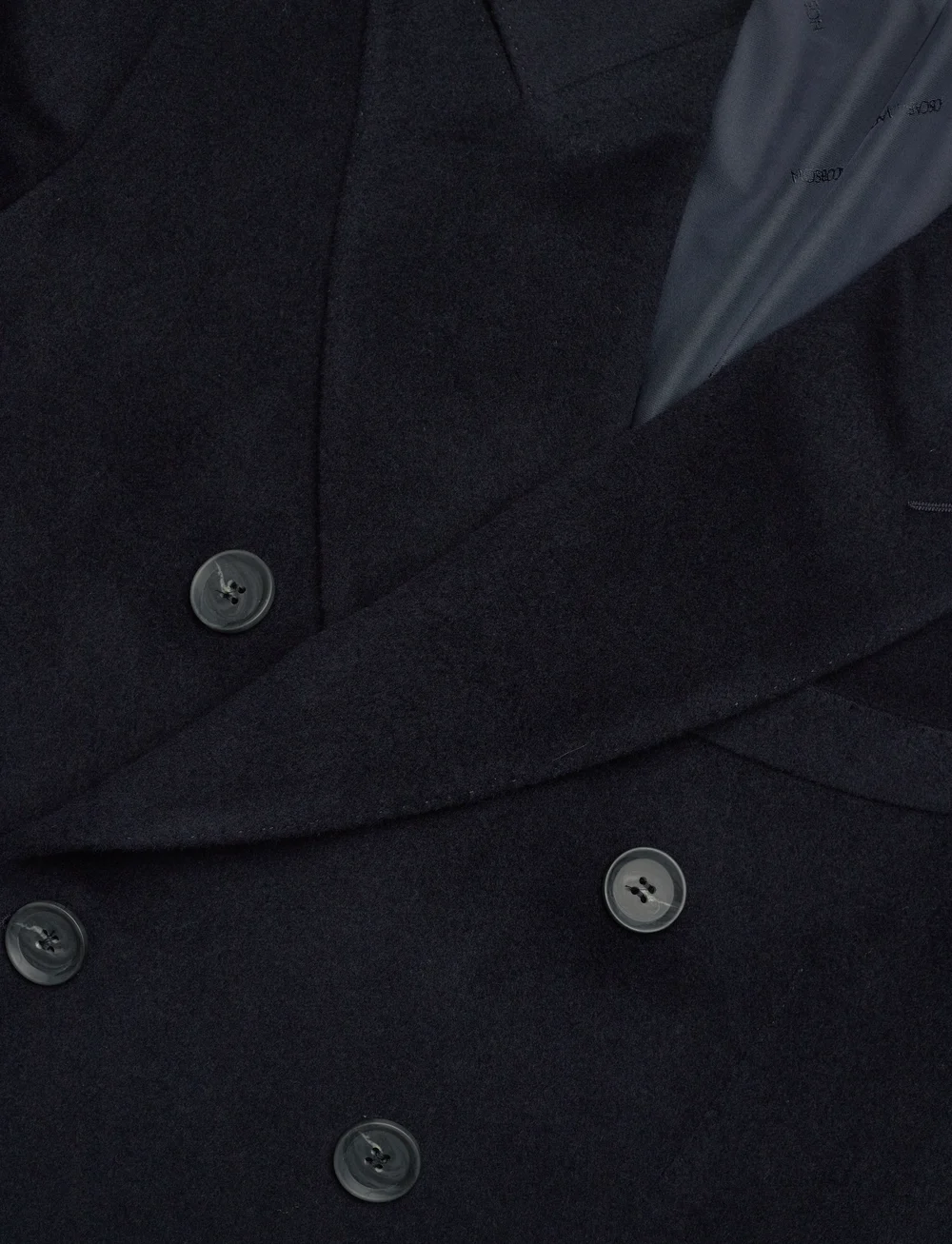 Oscar Jacobson - Silvain DB Coat - wollmäntel - navy - 2