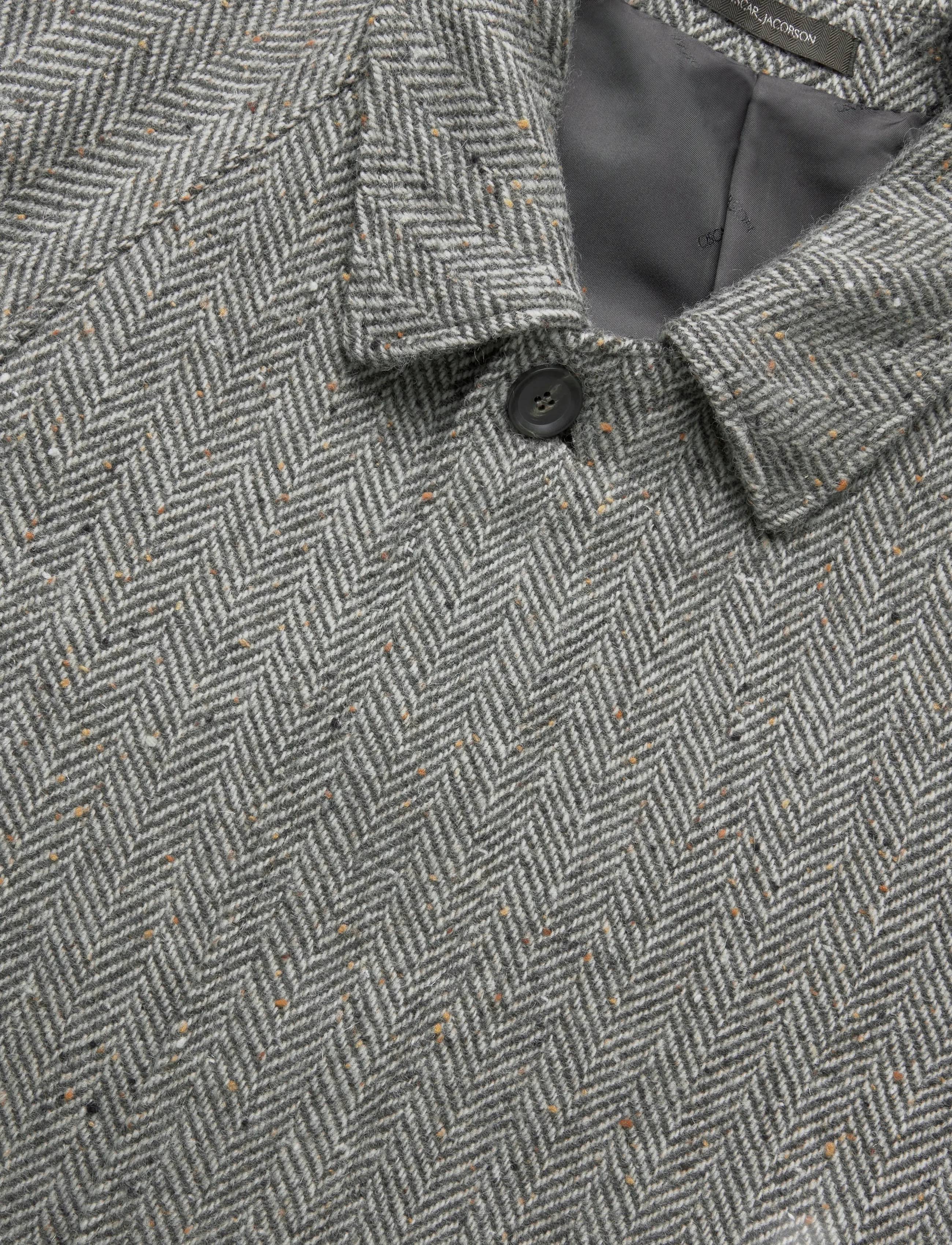 Oscar Jacobson - Raglan Coat - hazelnut brown - 2