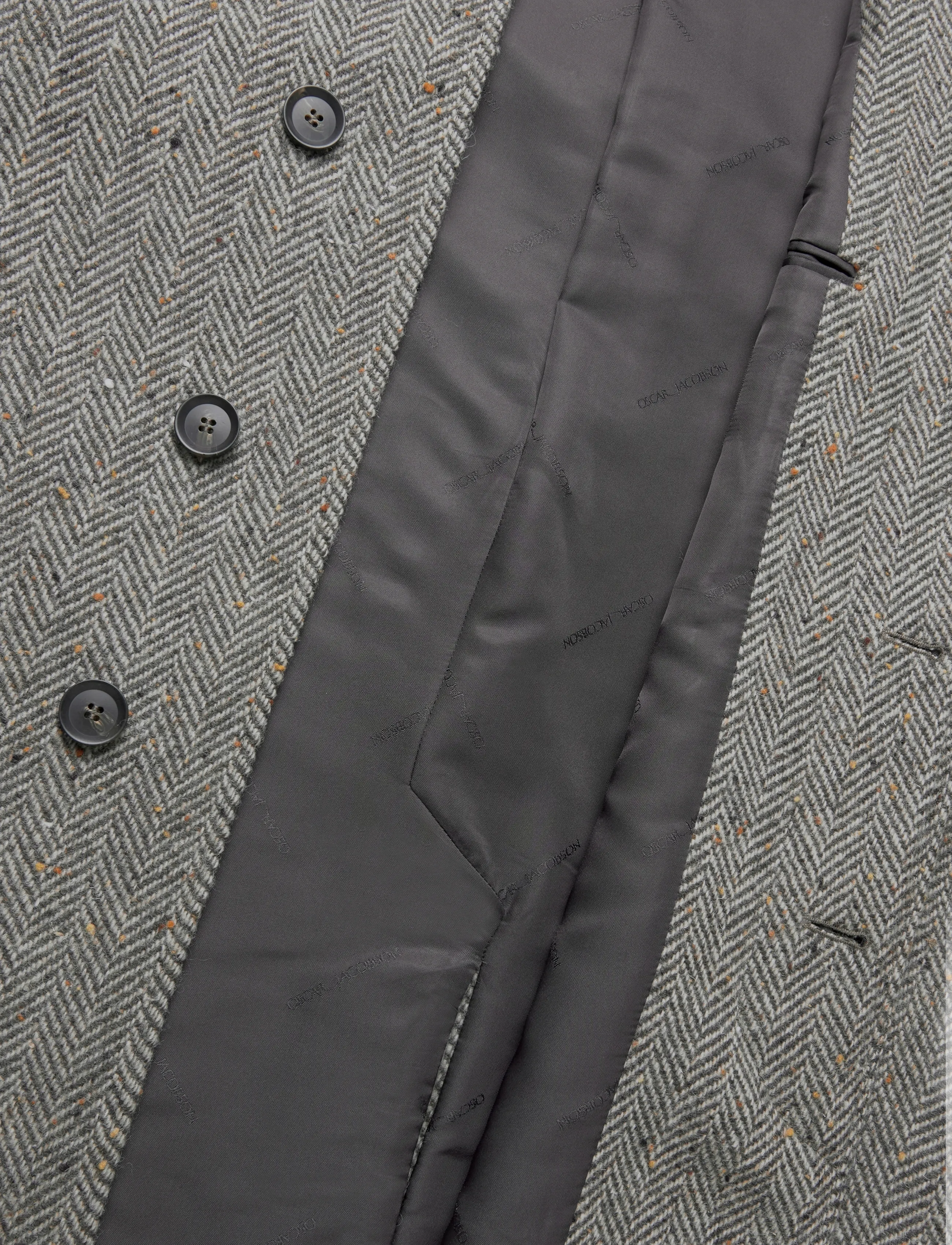 Oscar Jacobson - Raglan Coat - hazelnut brown - 4