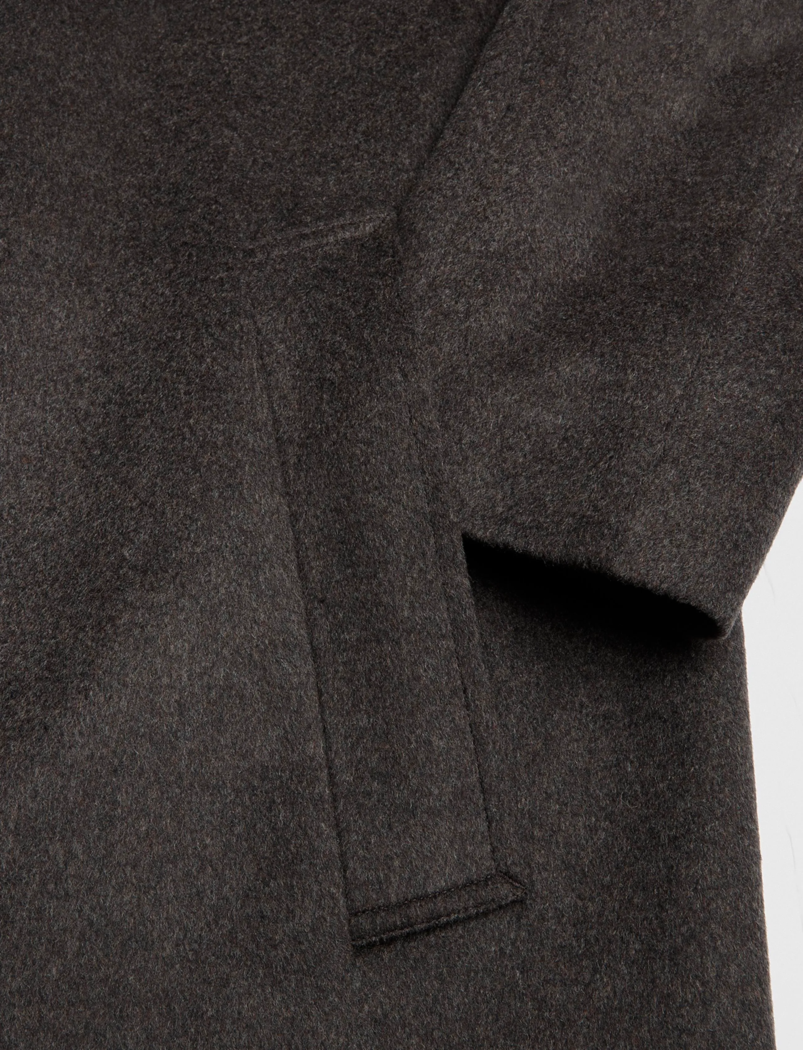 Oscar Jacobson - Raglan Coat - terra brown - 3
