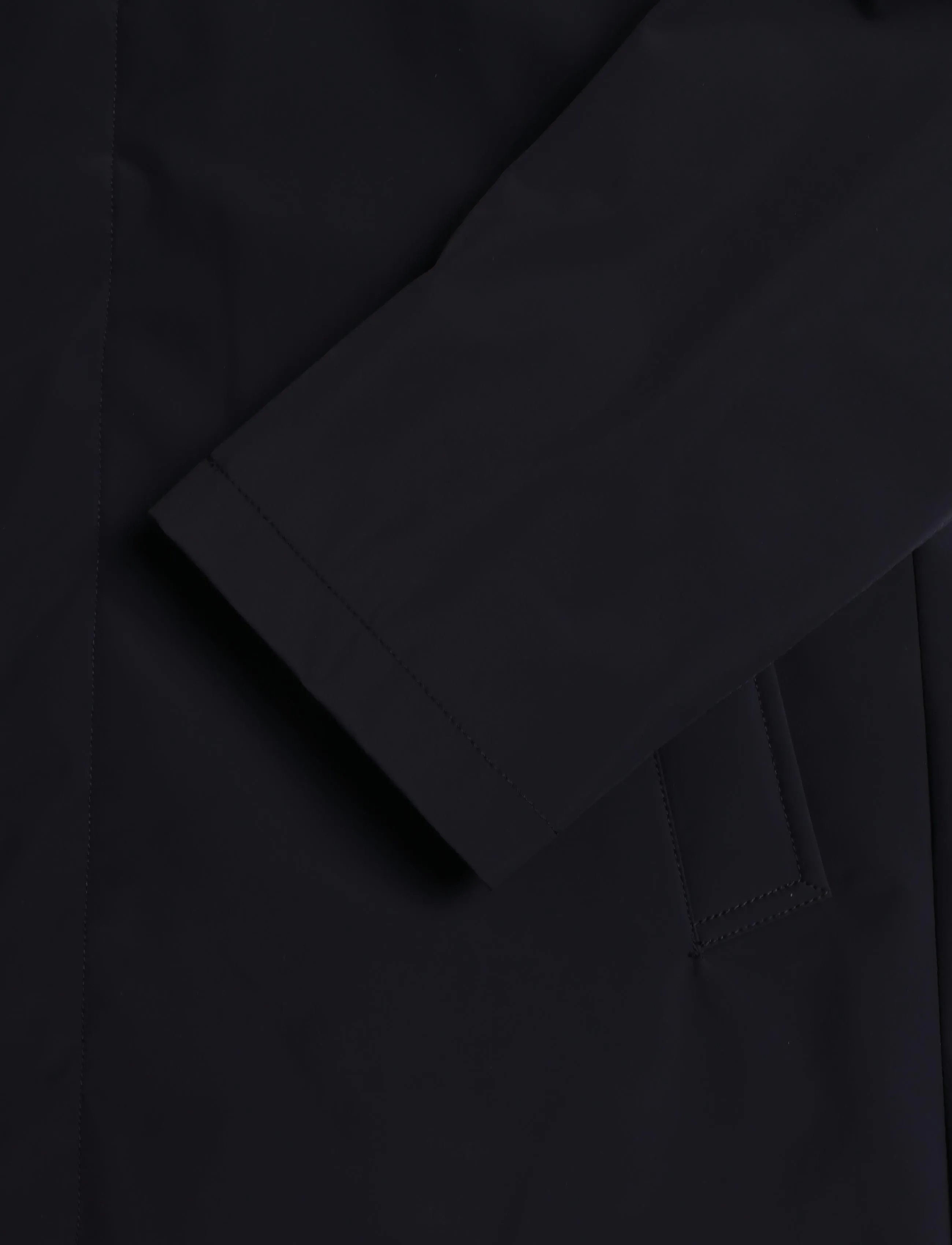 Oscar Jacobson - Zipped Padded Car Coat - light coats - navy - 3