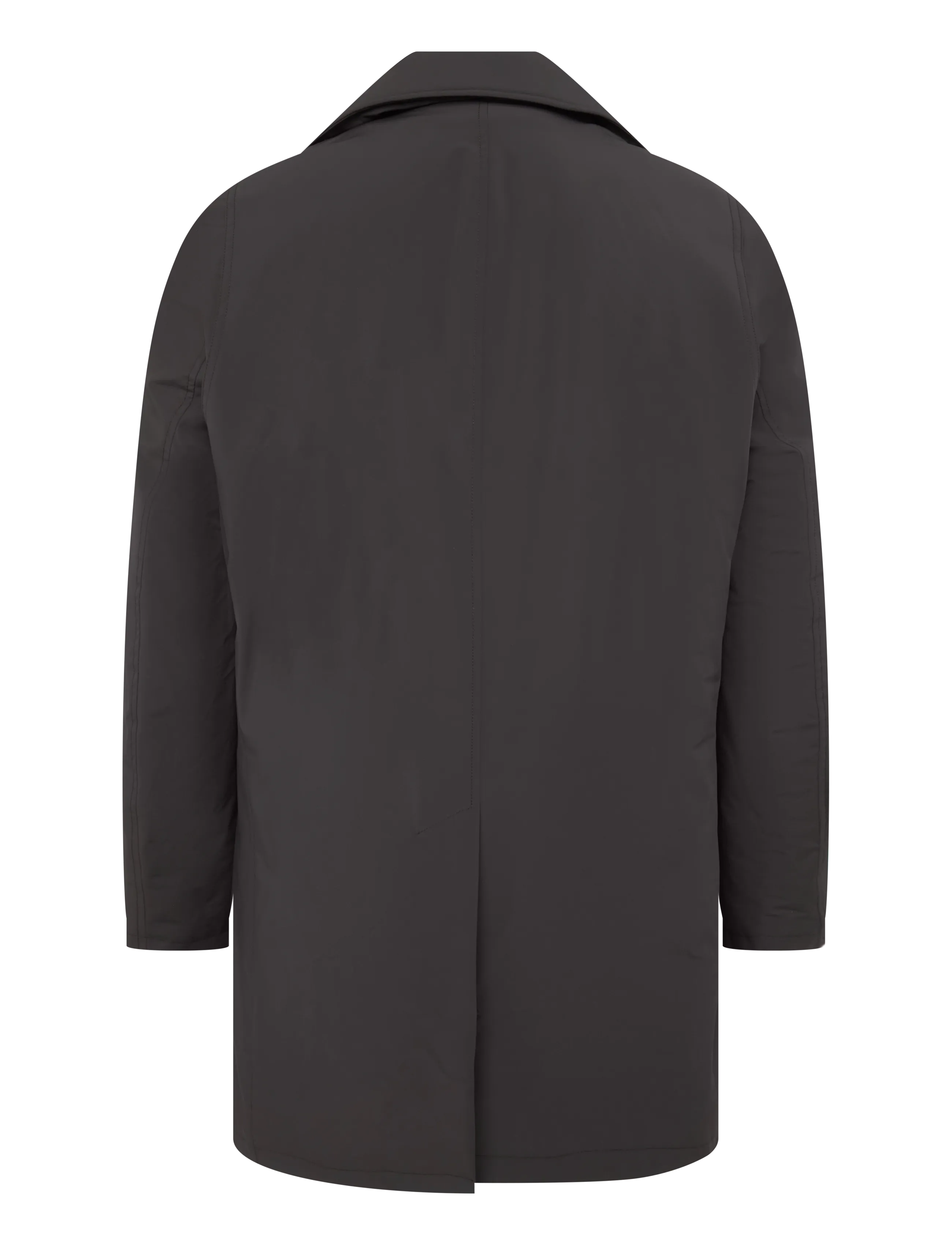 Oscar Jacobson - Zipped Padded Car Coat - terra brown - 1