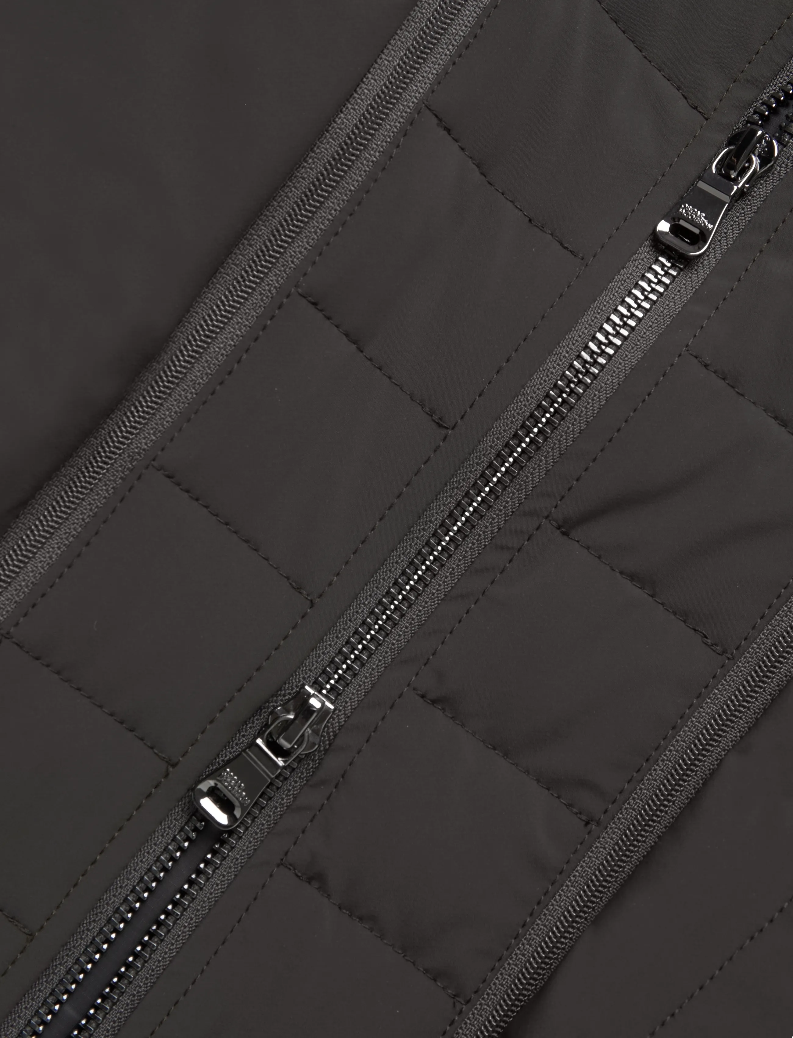 Oscar Jacobson - Zipped Padded Car Coat - terra brown - 4