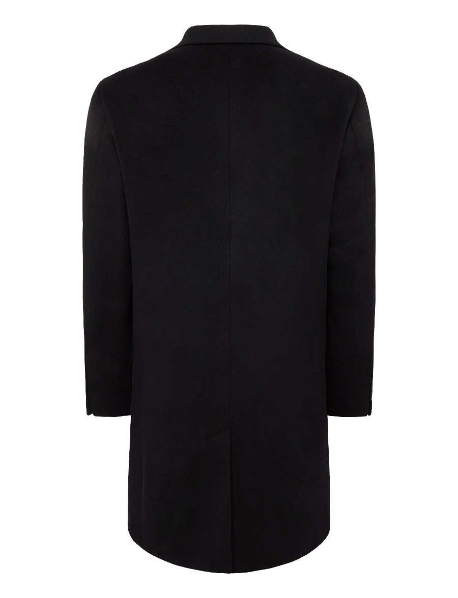 Oscar Jacobson - Sergio Coat - winter jackets - black - 1