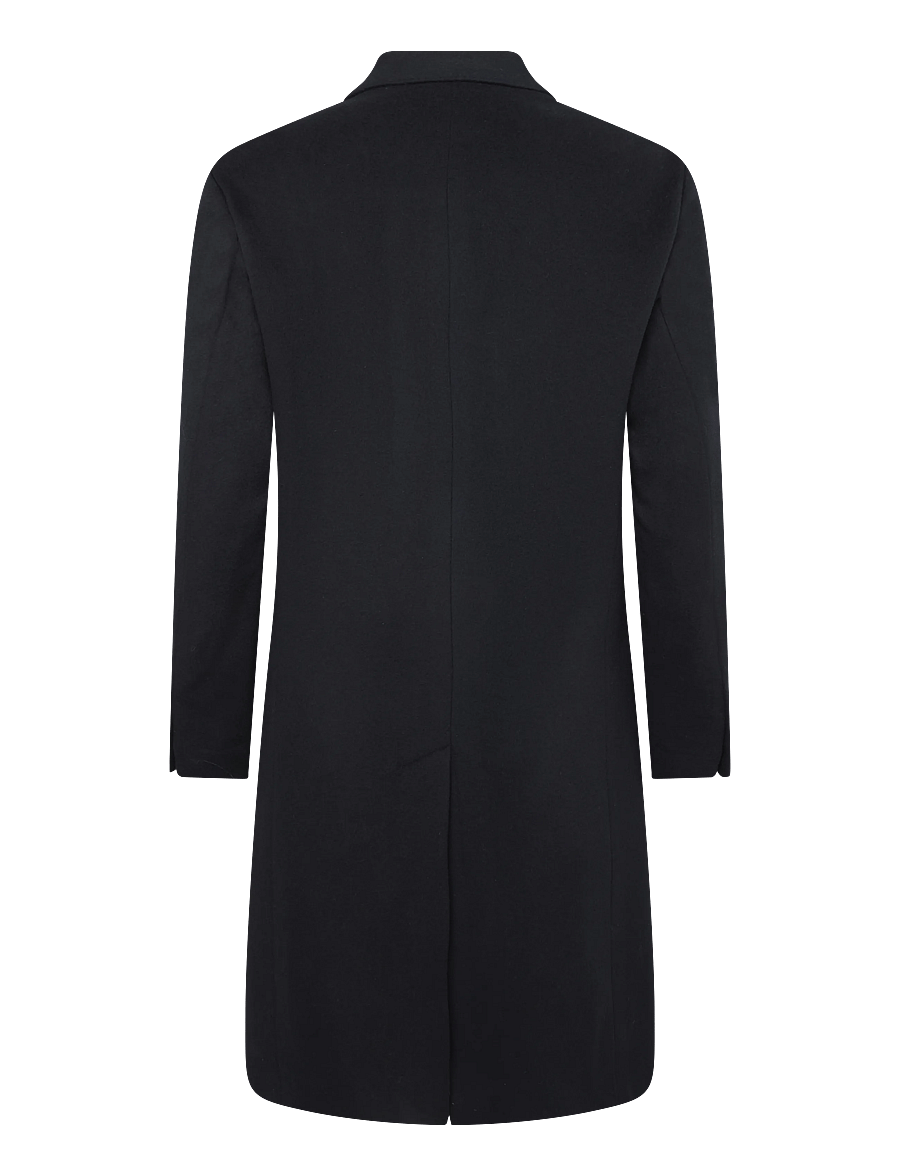 Oscar Jacobson - Sicily Double Breasted Coat - winter jackets - navy - 1