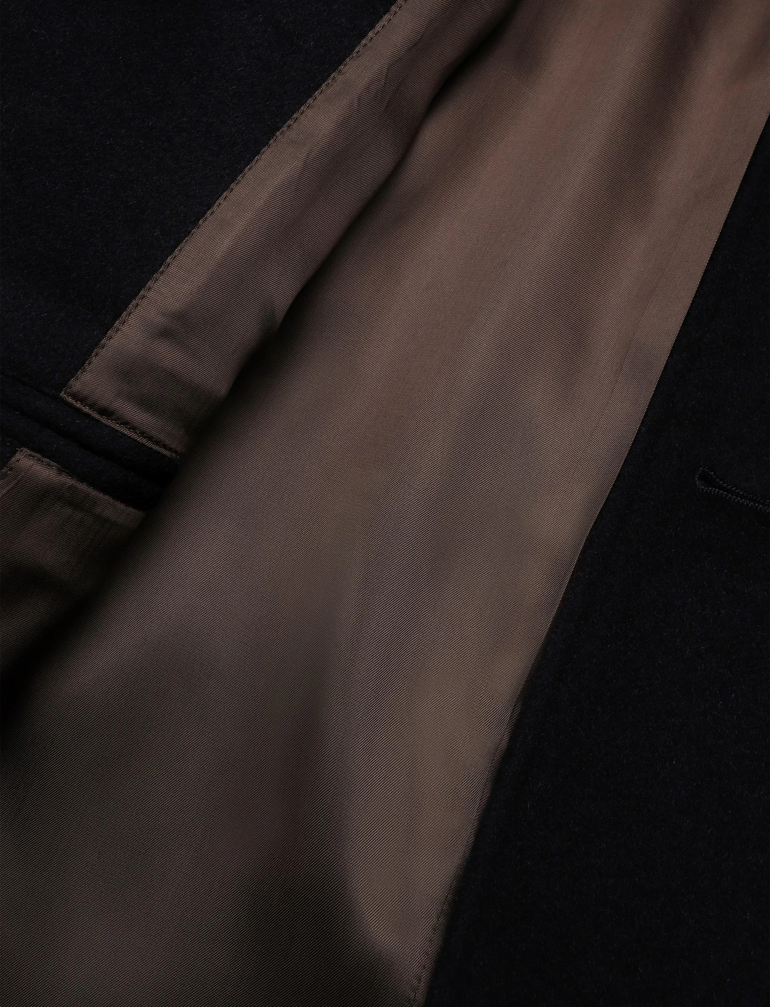 Oscar Jacobson - Chimney Collar Coat - navy - 4