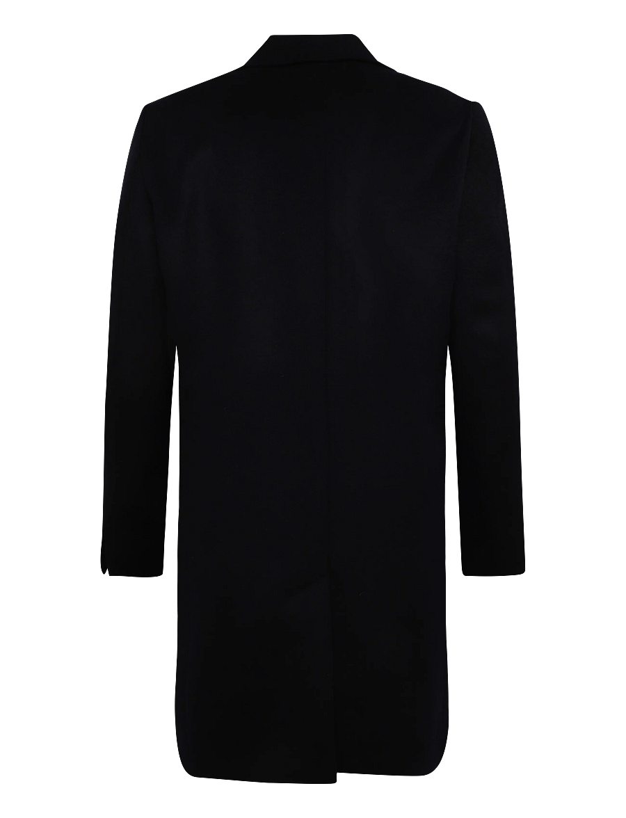Oscar Jacobson - Single Breasted Coat - talvejoped - navy - 1