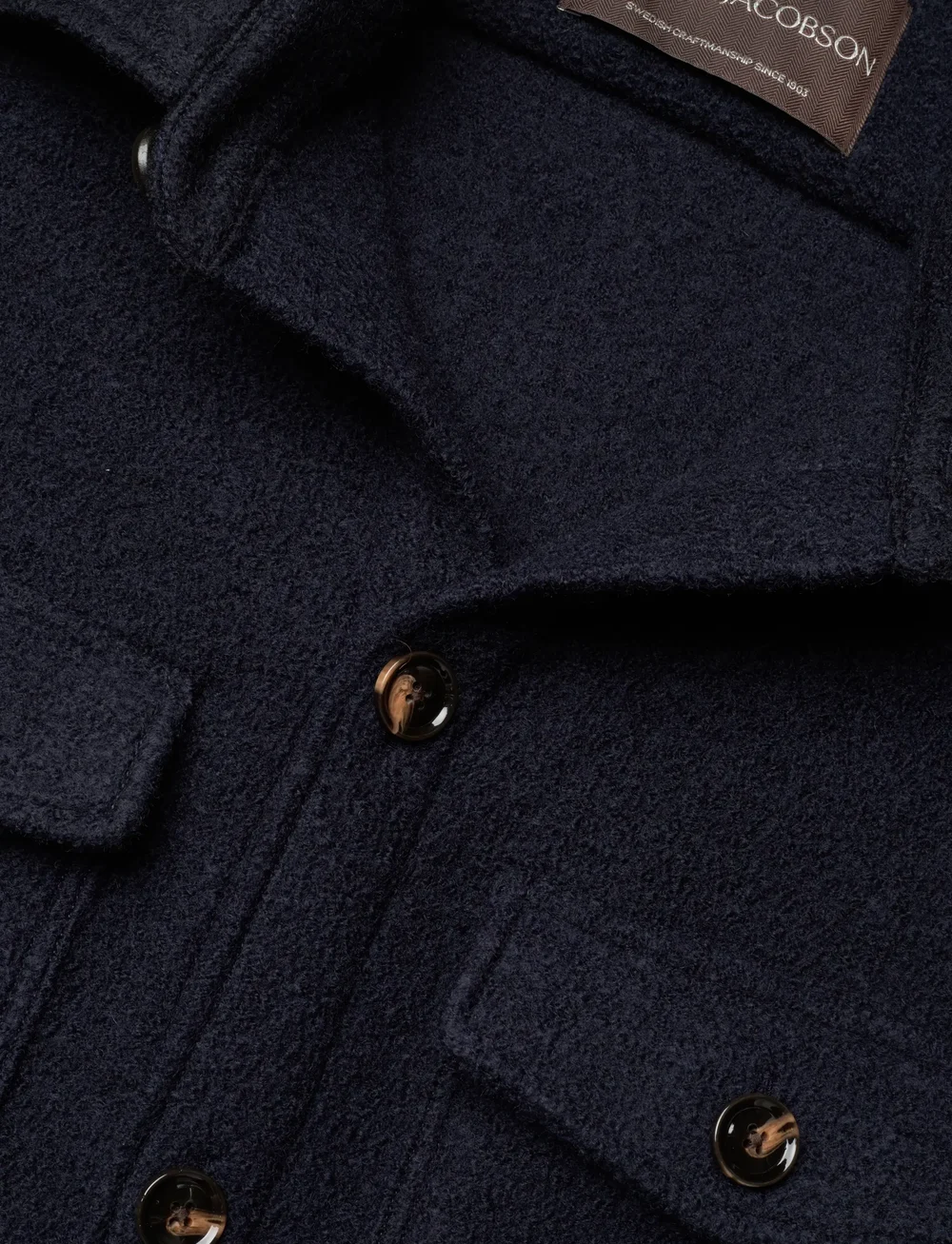 Oscar Jacobson - Maverick Jacket - wollen jassen - navy - 2