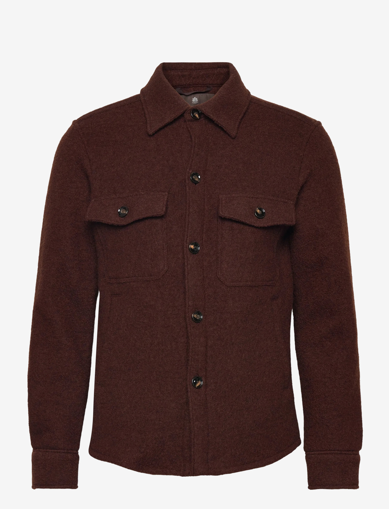 Oscar Jacobson - Maverick Jacket - ulljackor - rustic brown - 0