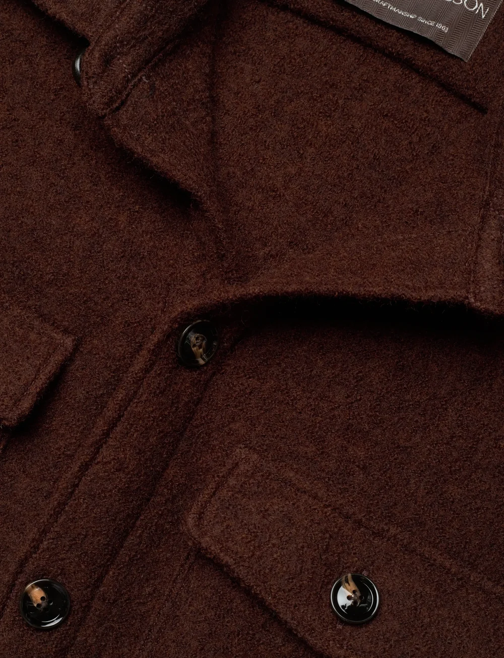 Oscar Jacobson - Maverick Jacket - villased jakid - rustic brown - 2