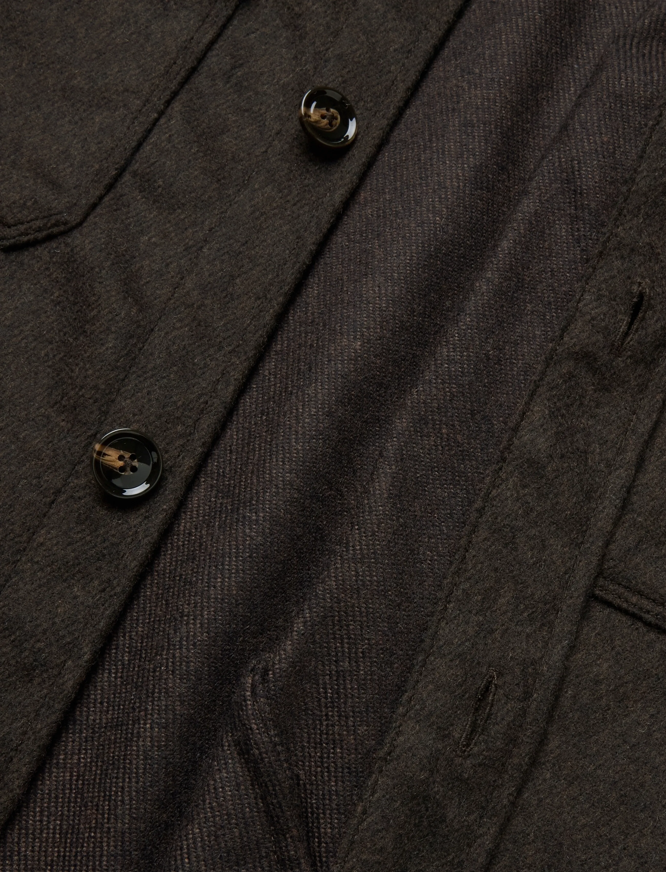 Oscar Jacobson - Maverick Shirt Jacket - winterjacken - dark brown - 3