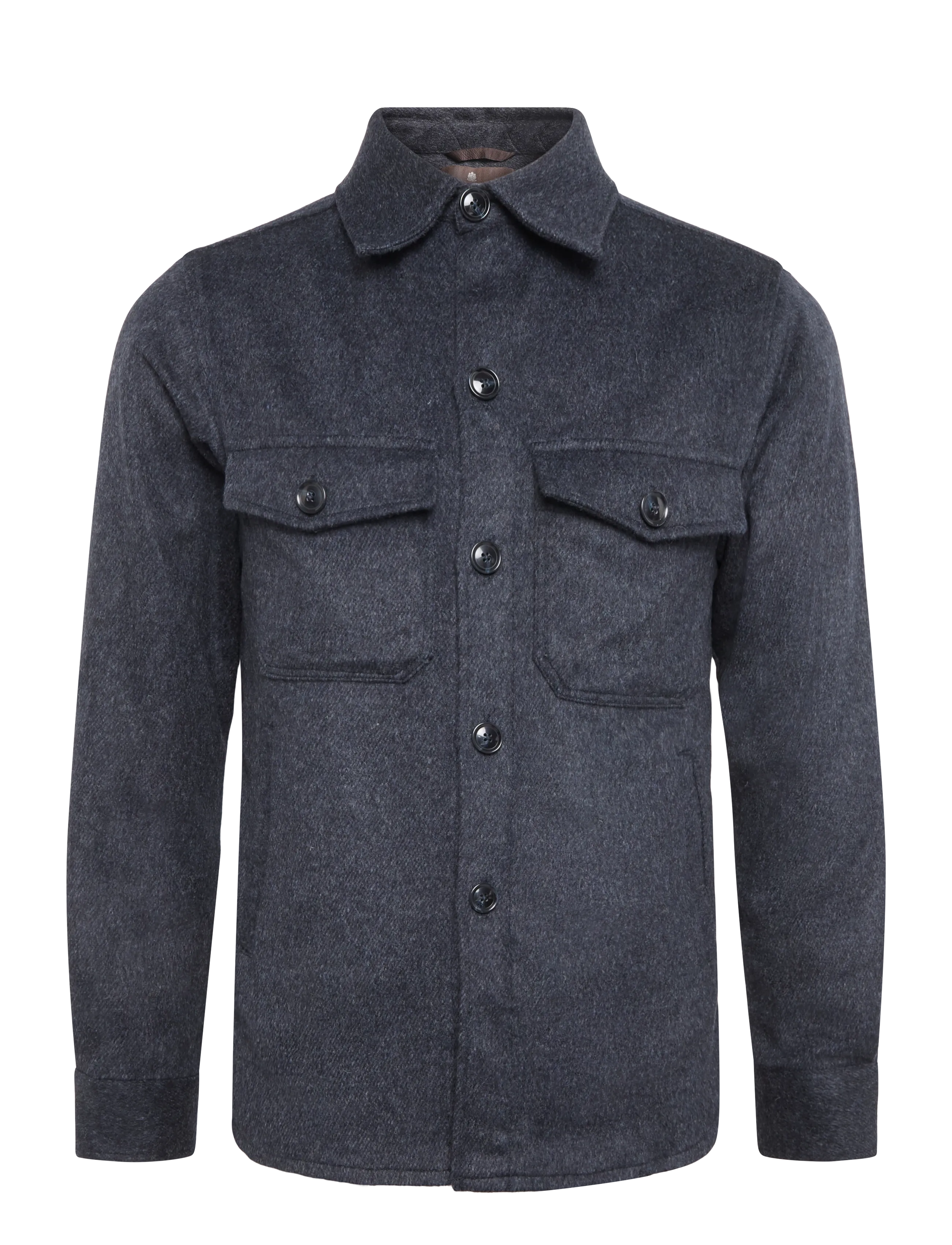 Oscar Jacobson Maverick Shirt Jacket - Kleidung - MATTY BLUE / navy