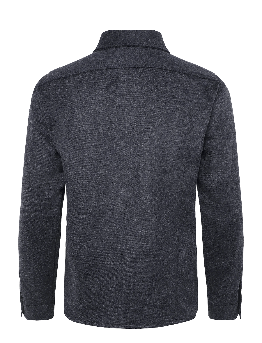 Oscar Jacobson - Maverick Shirt Jacket - winterjacken - matty blue - 1
