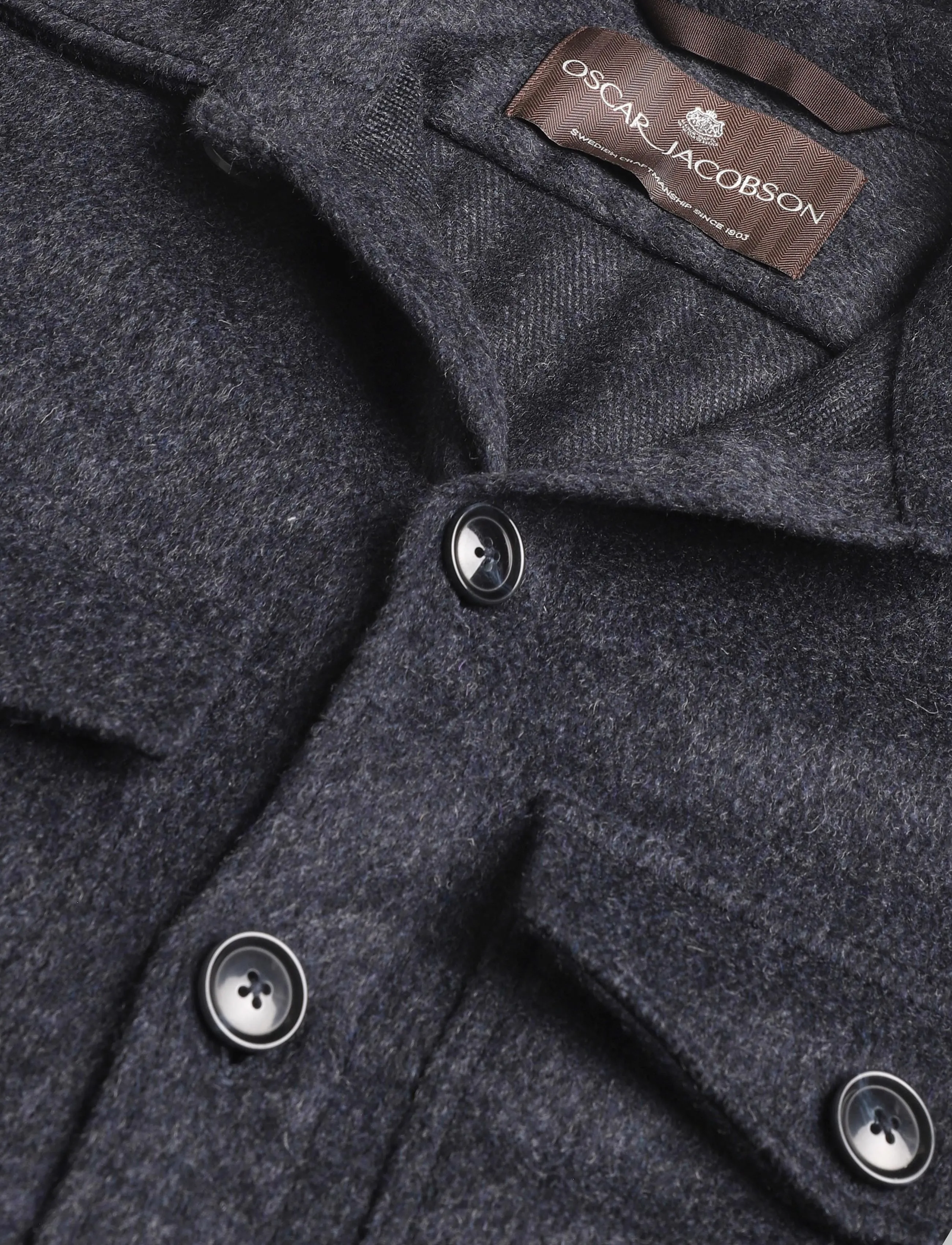 Oscar Jacobson - Maverick Shirt Jacket - winterjacken - matty blue - 2