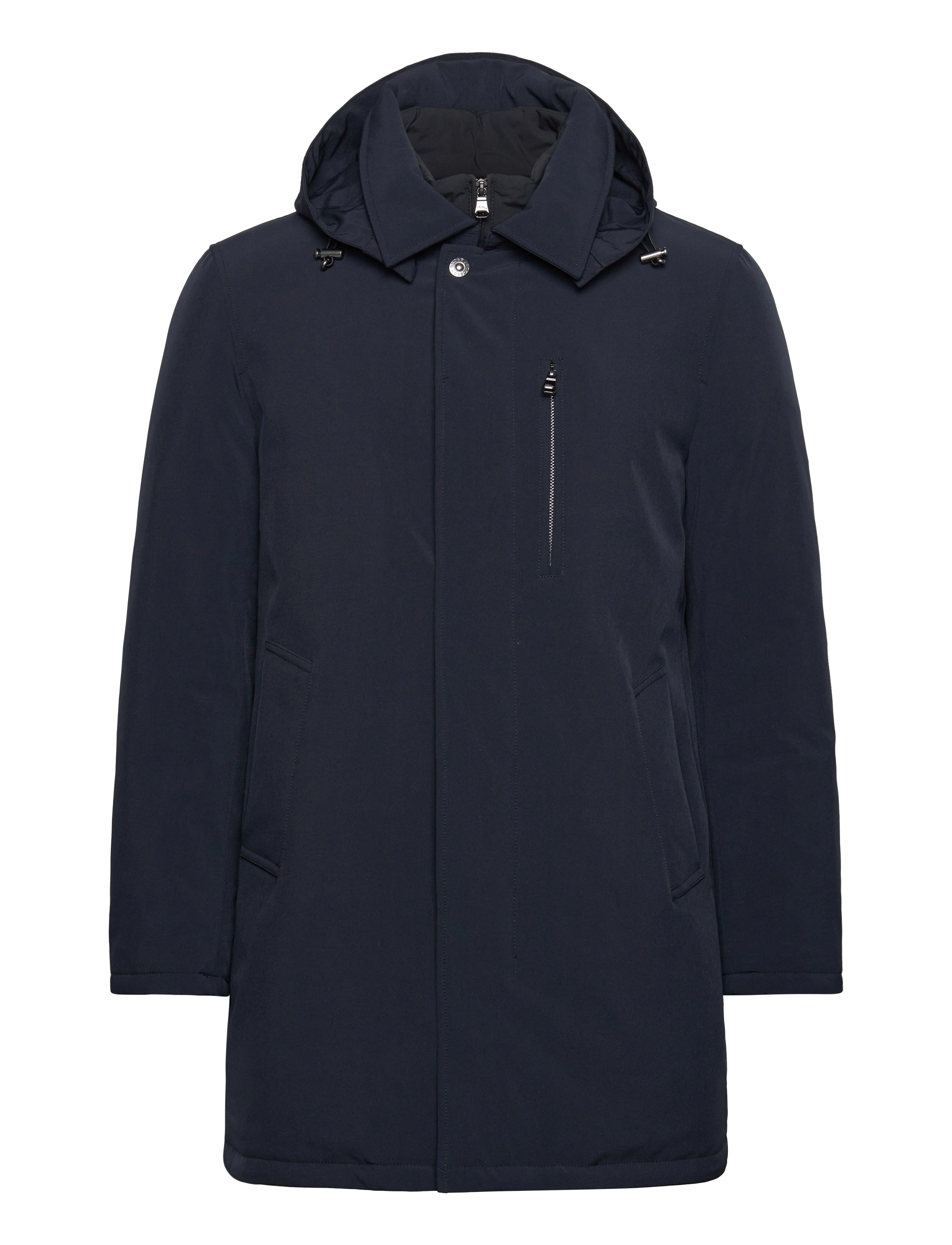 Oscar Jacobson Wynter Padded Jacket, 46, Navy, Jakker > Parkaer, Herre
