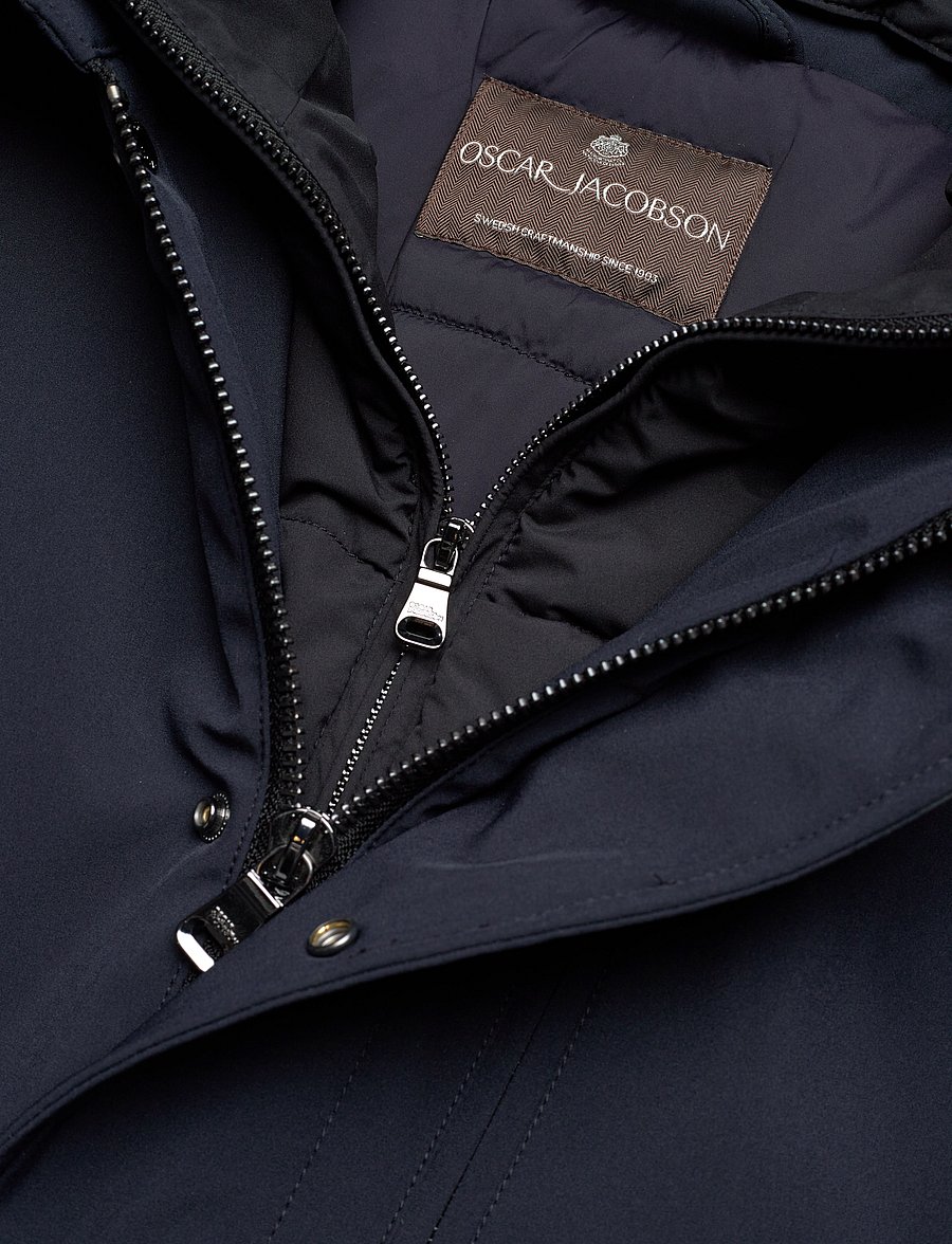 Oscar Jacobson - Wynter Padded Jacket - parkas - navy - 2