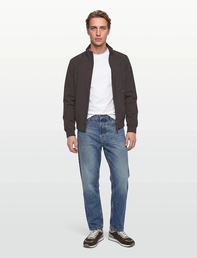 Oscar Jacobson - Bomber Jacket - forårsjakker - terra brown - 0