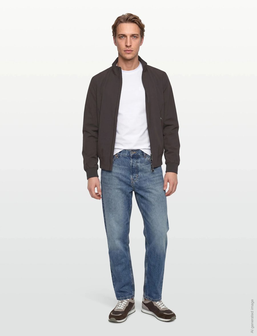 Oscar Jacobson - Bomber Jacket - bomber jackets - terra brown - 0