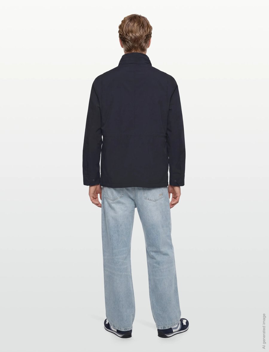 Oscar Jacobson - M-65 Field Jacket - gefütterte jacken - navy - 5